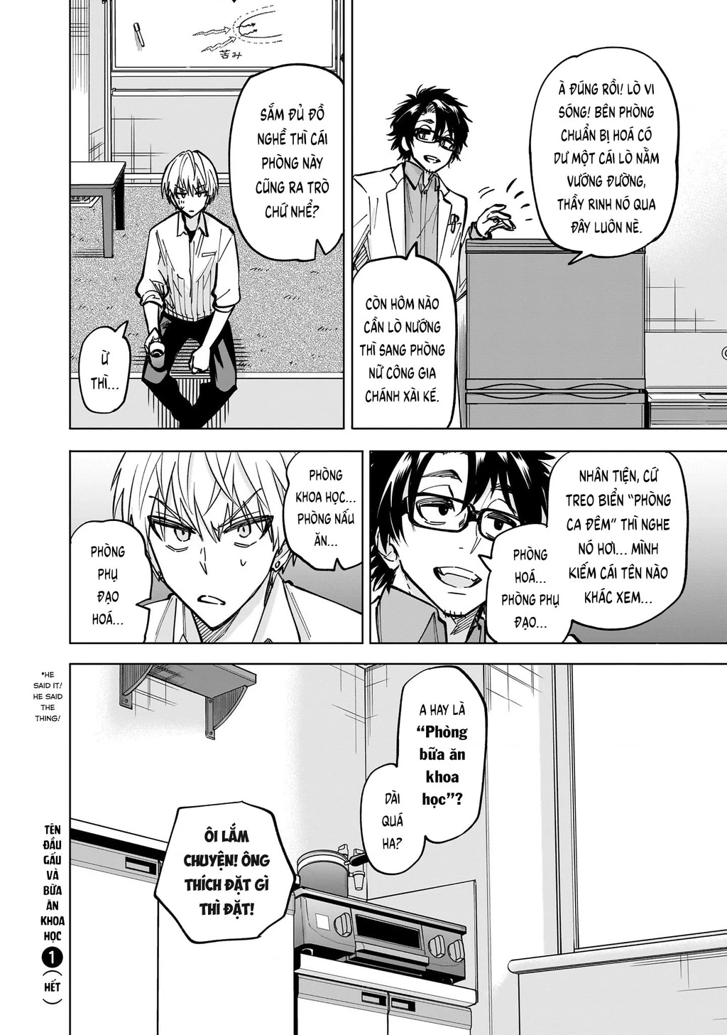 Tên Đầu Gấu Và Bữa Ăn Khoa Học Chapter 4 - 38