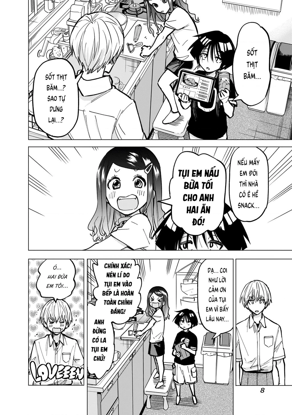 Tên Đầu Gấu Và Bữa Ăn Khoa Học Chapter 5 - 8