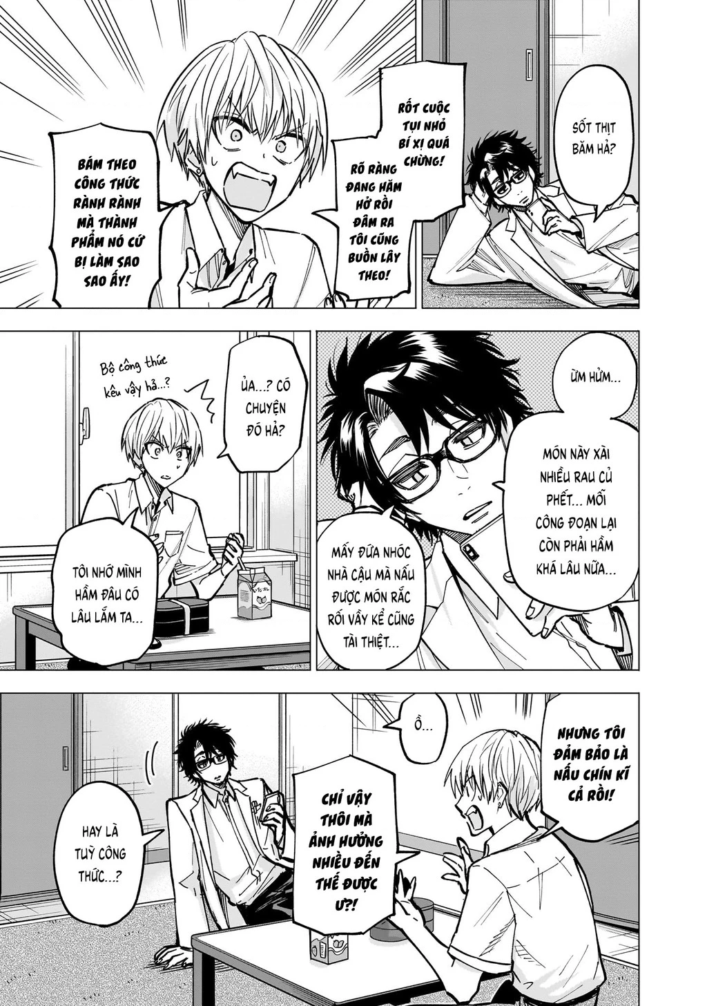 Tên Đầu Gấu Và Bữa Ăn Khoa Học Chapter 5 - 15