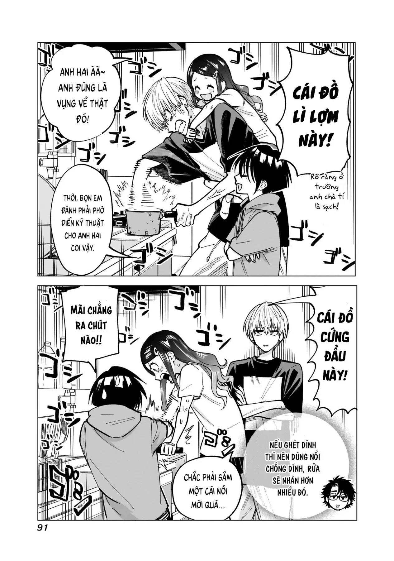 Tên Đầu Gấu Và Bữa Ăn Khoa Học Chapter  6 - 45