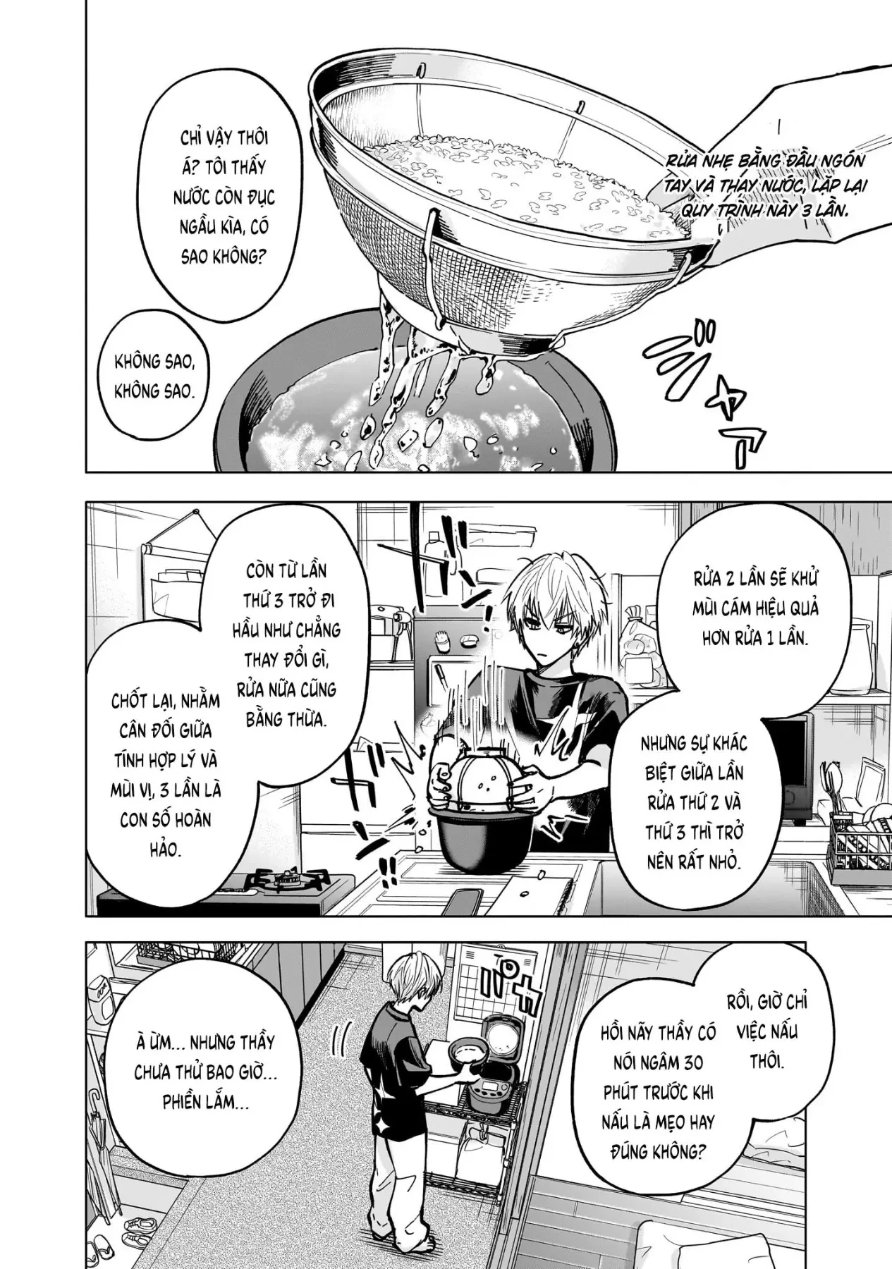 Tên Đầu Gấu Và Bữa Ăn Khoa Học Chapter  7 - 8