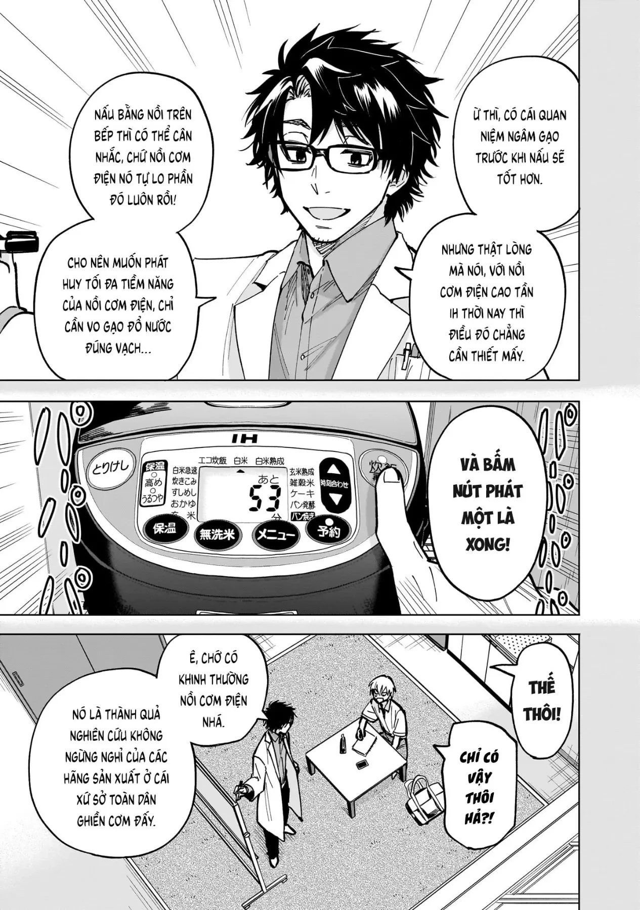 Tên Đầu Gấu Và Bữa Ăn Khoa Học Chapter  7 - 9