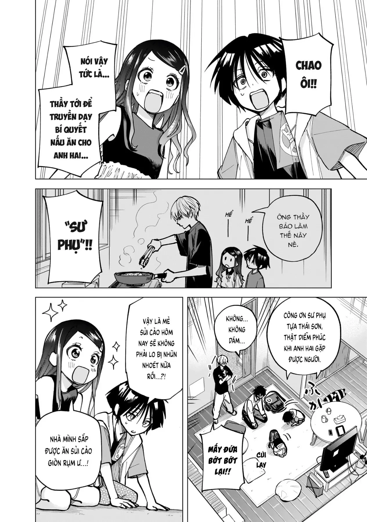 Tên Đầu Gấu Và Bữa Ăn Khoa Học Chapter  8 - 12