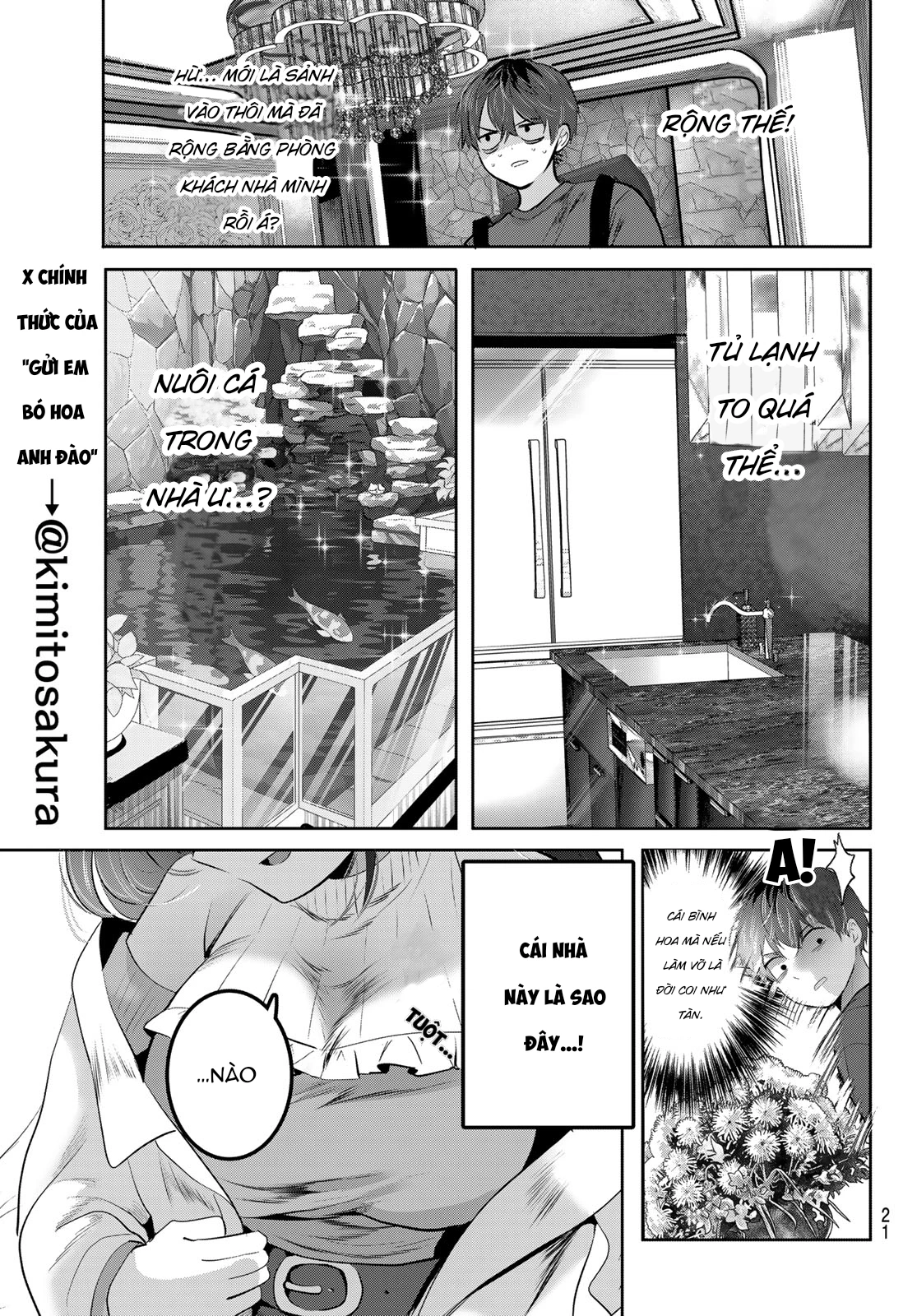 Kimi to Sakura no Hanataba o Chapter 1 - 17