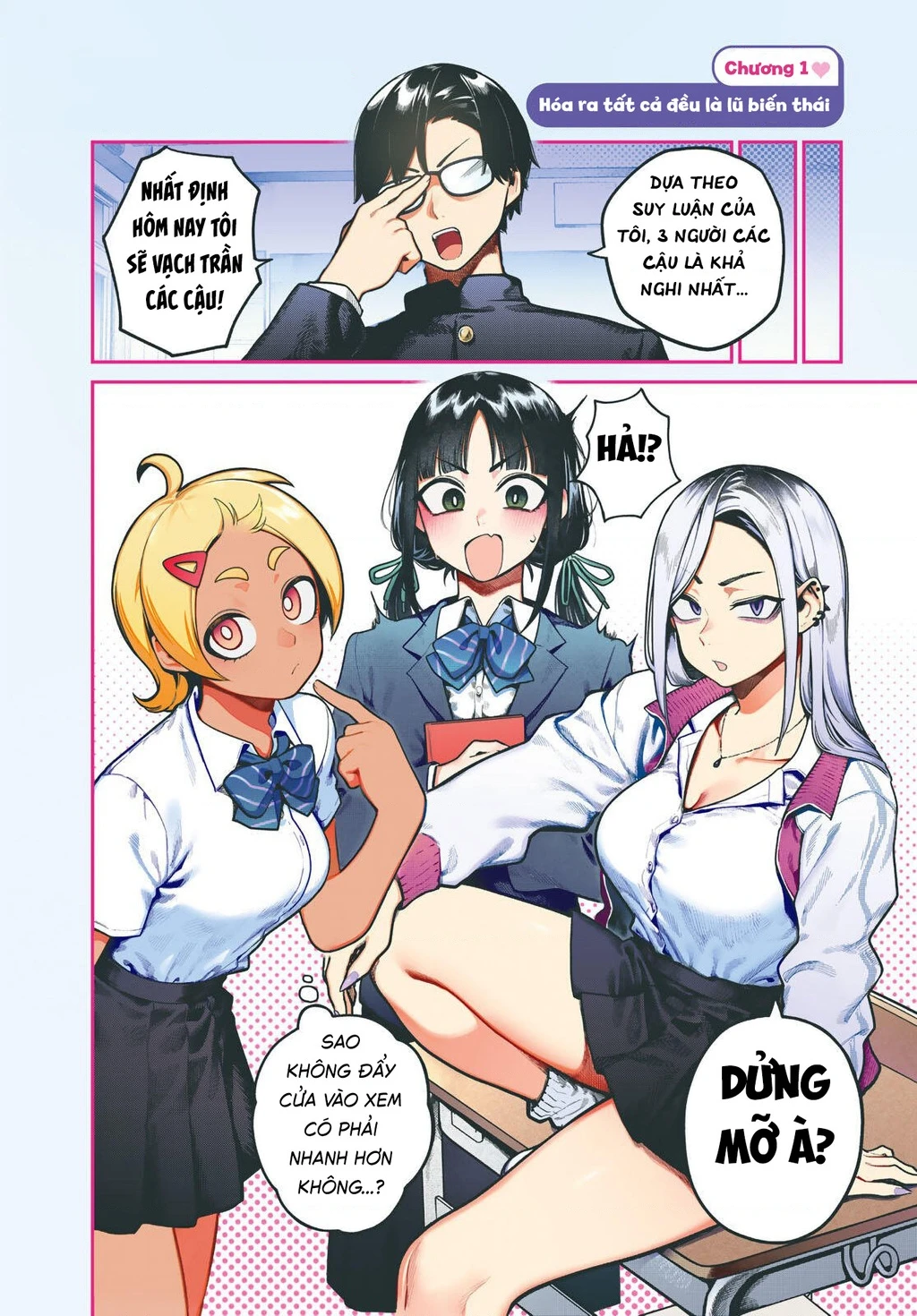 Cậu chính là thủ phạm đúng không? Chapter 1 - 4