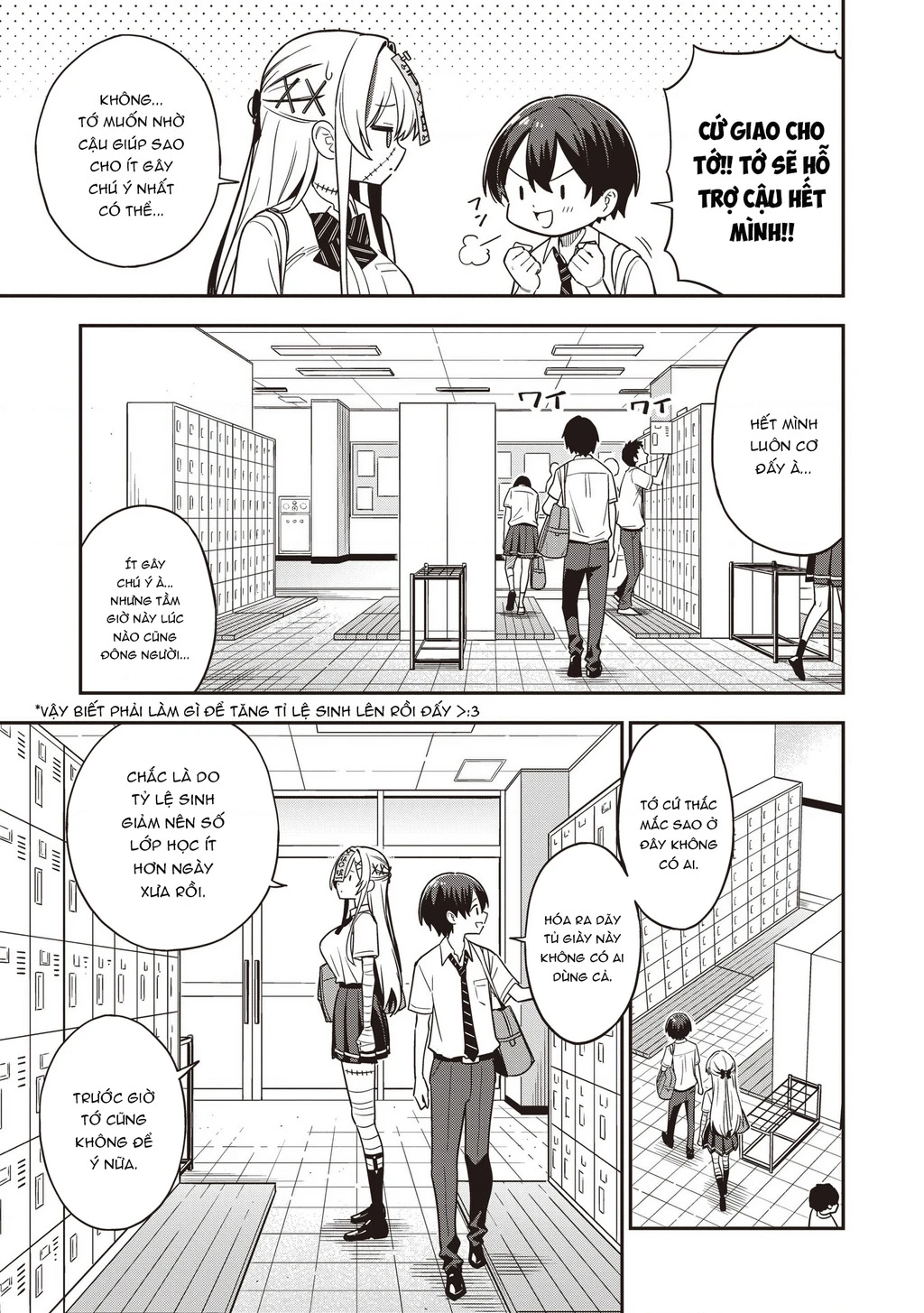 Undead-San No Bukiyou Na Seishun Chapter 4 - 6