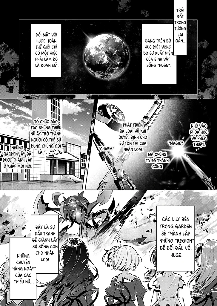 Assault Lily: Last Bullet - Secret Garden ~ Innocent Memoria ~ Chapter 1 - 1