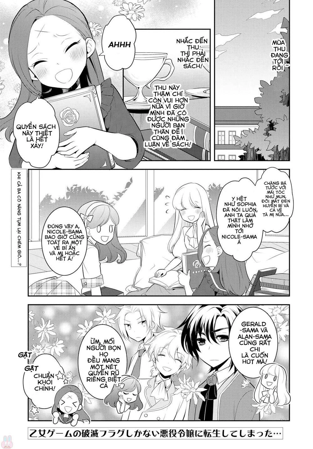 Sau Khi Được Tái Sinh, Tôi Bị Kéo Vào Game Otome Với Vai Trò Nữ Ác Nhân Và Bị Gắn Toàn Flag Đen... Chapter 6 - 4