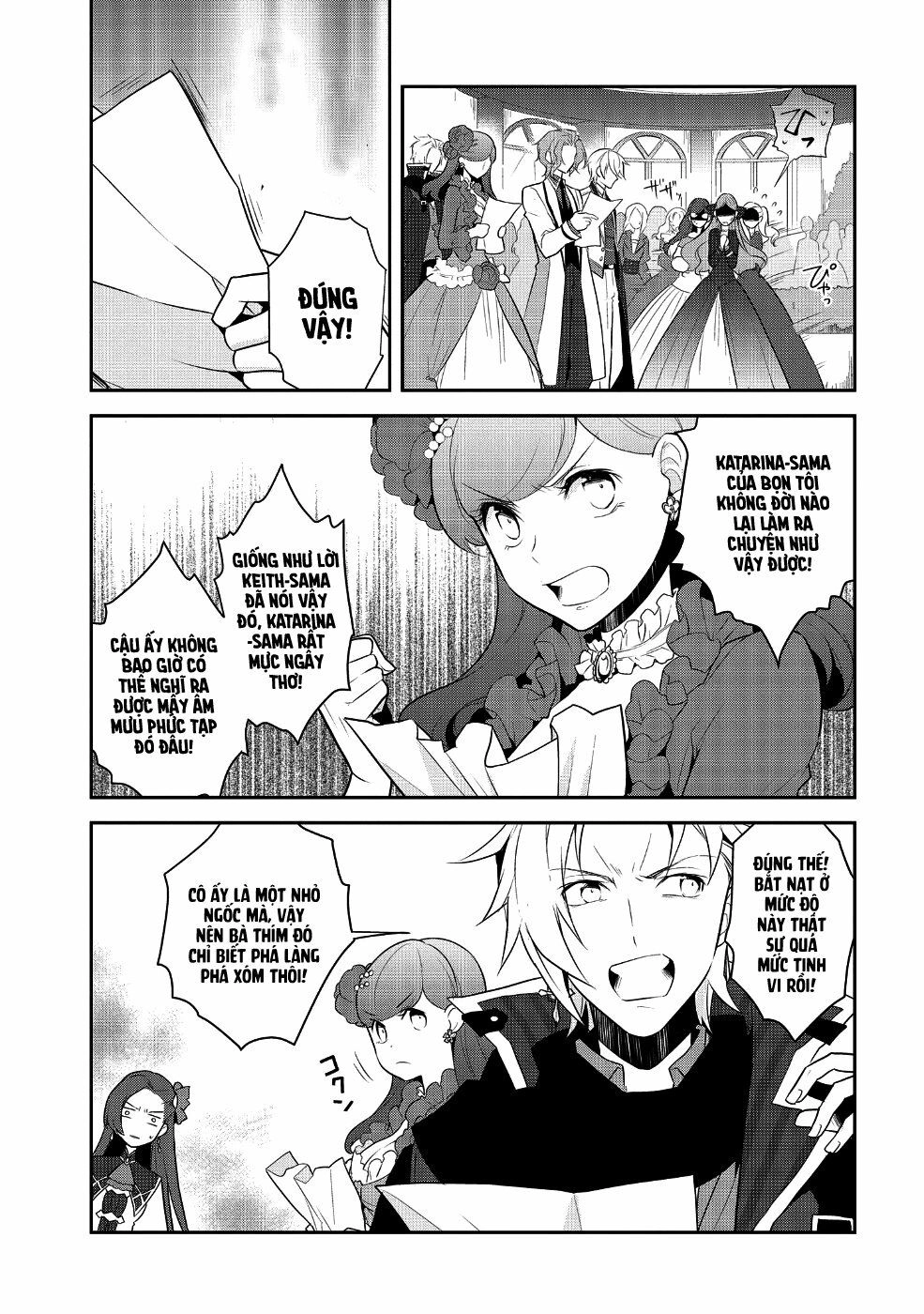 Sau Khi Được Tái Sinh, Tôi Bị Kéo Vào Game Otome Với Vai Trò Nữ Ác Nhân Và Bị Gắn Toàn Flag Đen... Chapter 14 - 10