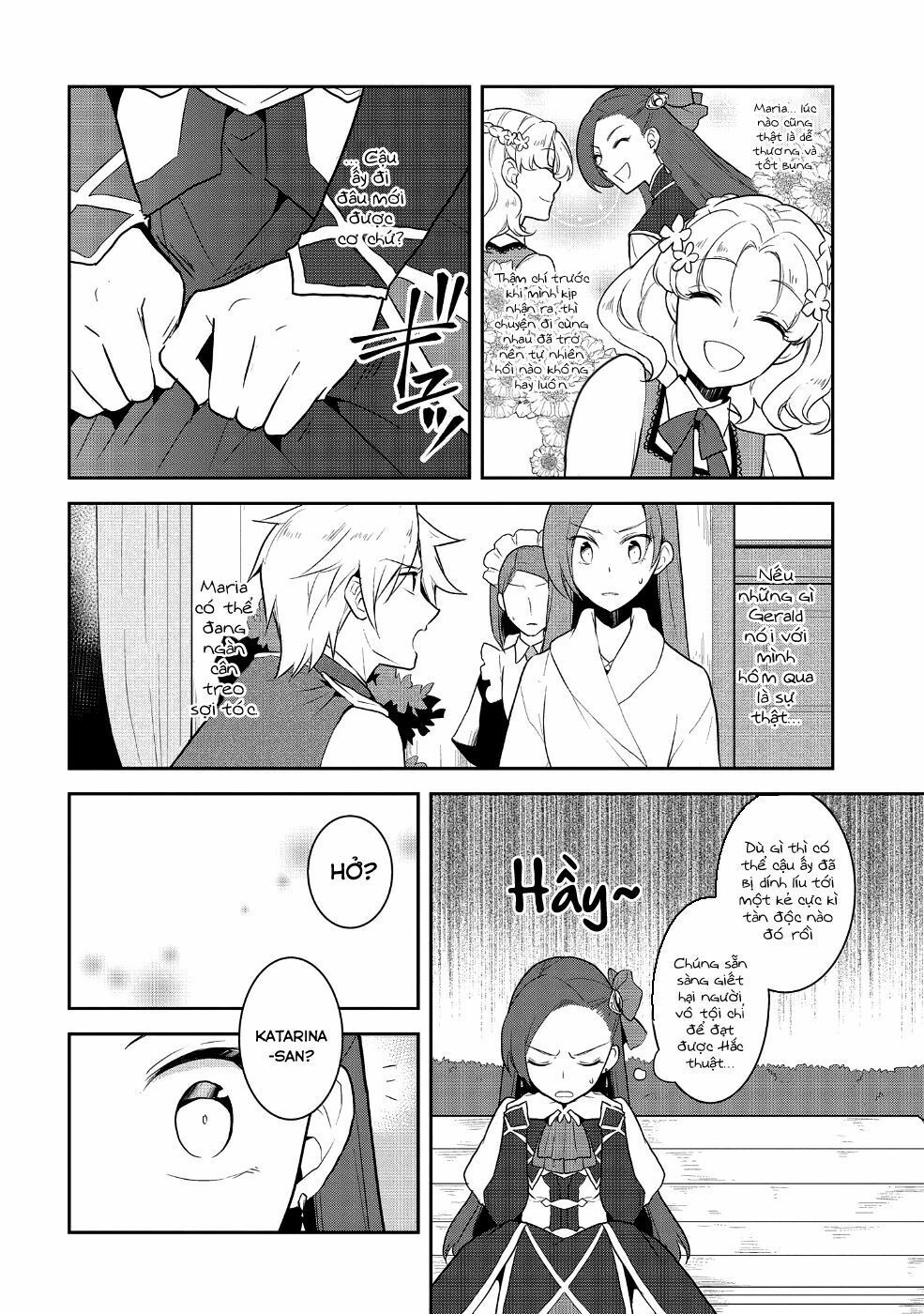 Sau Khi Được Tái Sinh, Tôi Bị Kéo Vào Game Otome Với Vai Trò Nữ Ác Nhân Và Bị Gắn Toàn Flag Đen... Chapter 16 - 17
