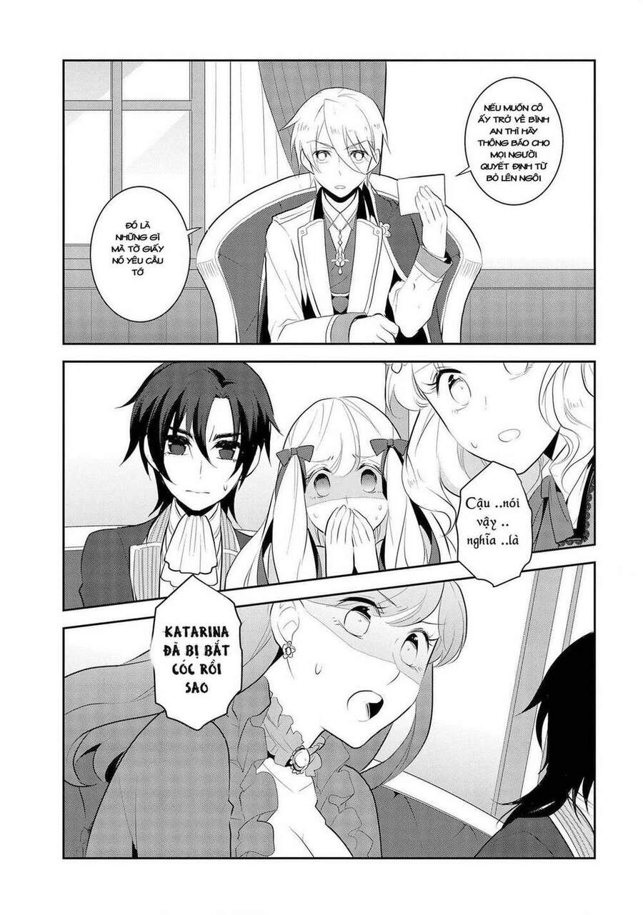 Sau Khi Được Tái Sinh, Tôi Bị Kéo Vào Game Otome Với Vai Trò Nữ Ác Nhân Và Bị Gắn Toàn Flag Đen... Chapter 28 - 4