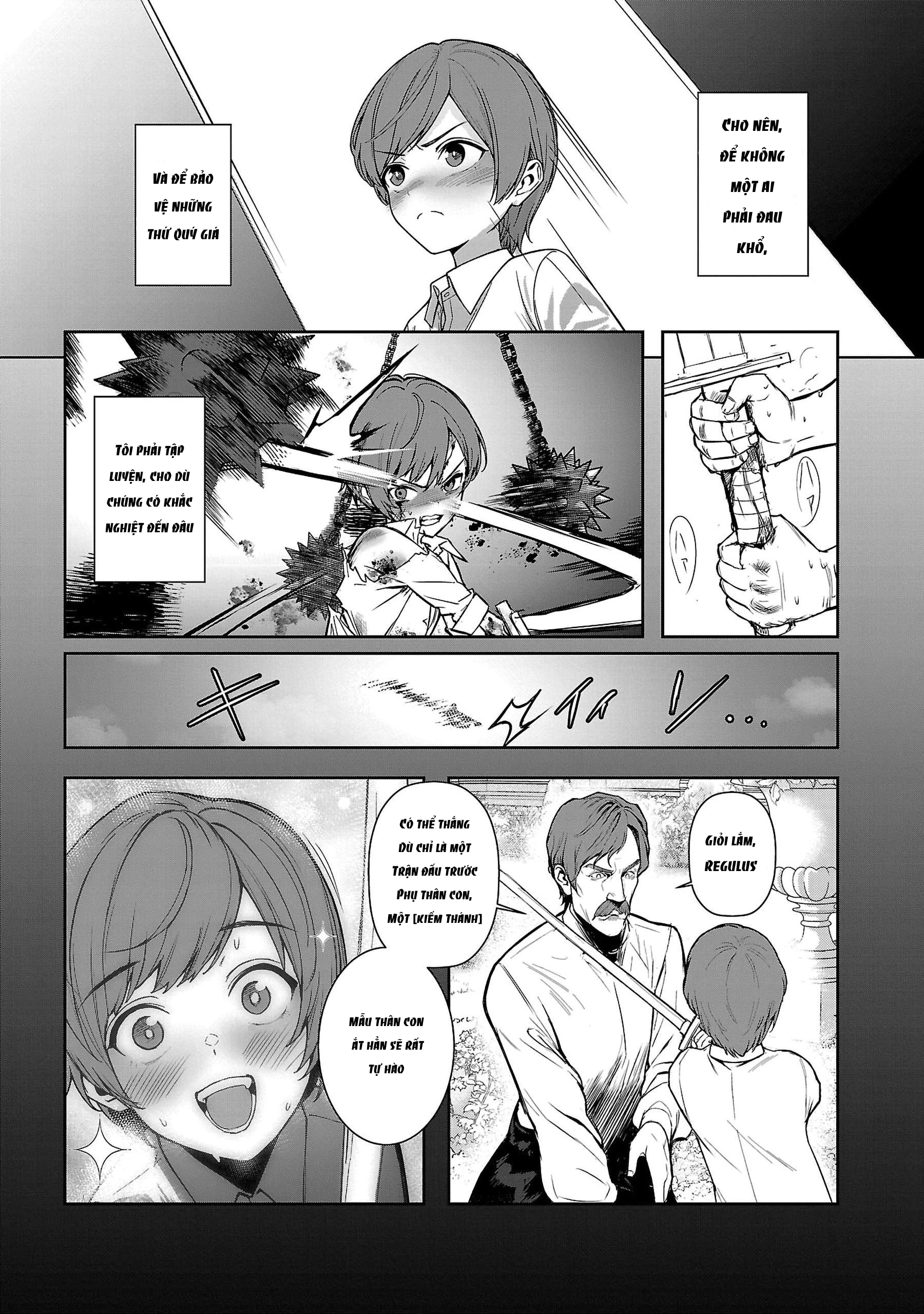 Tousan Wa [Kensei], Kaasan Wa [Kenshin], Boku Wa [Ochi〇Po Chanbara Master] Chapter 1.1 - 8