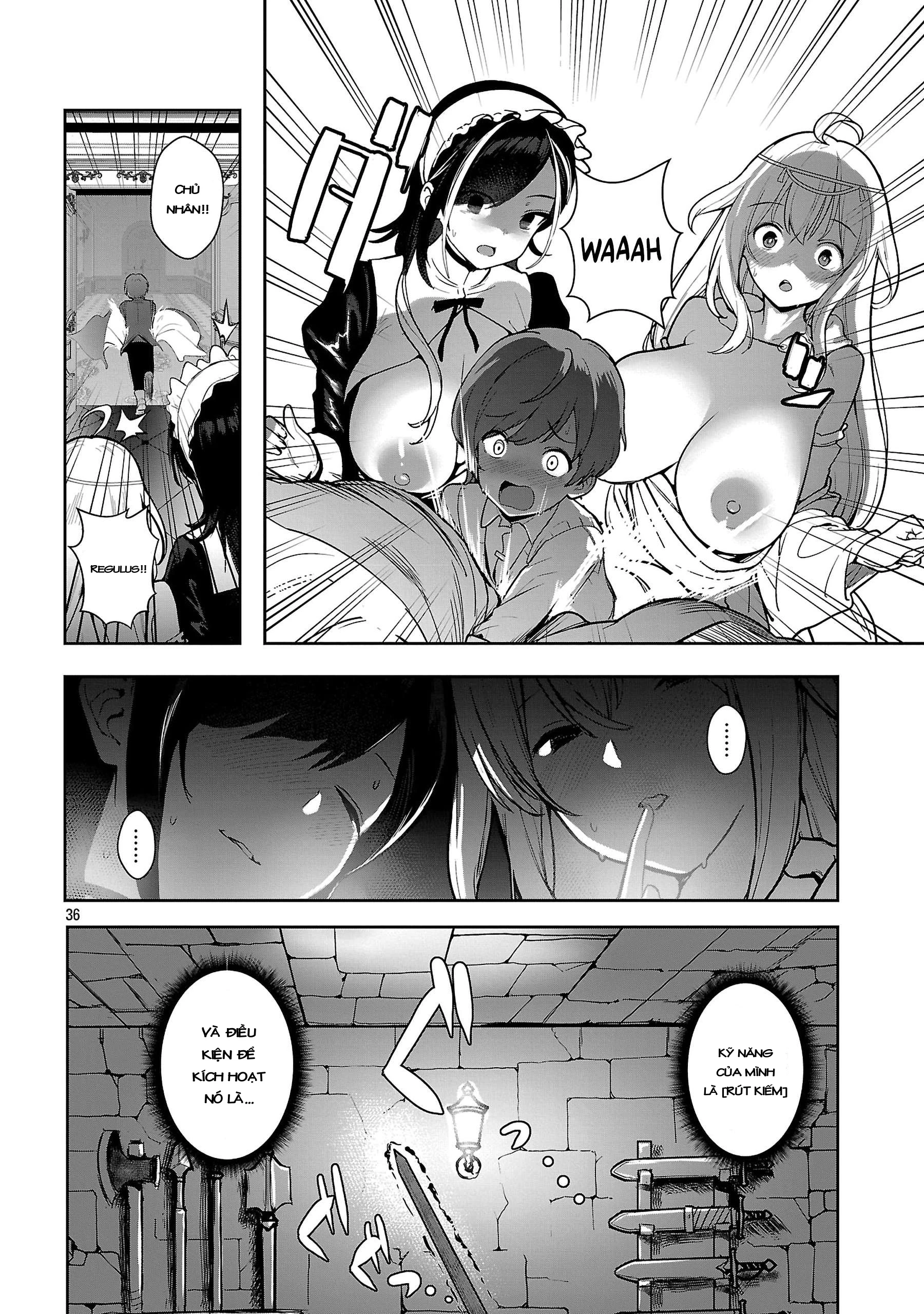 Tousan Wa [Kensei], Kaasan Wa [Kenshin], Boku Wa [Ochi〇Po Chanbara Master] Chapter 1.4 - 3