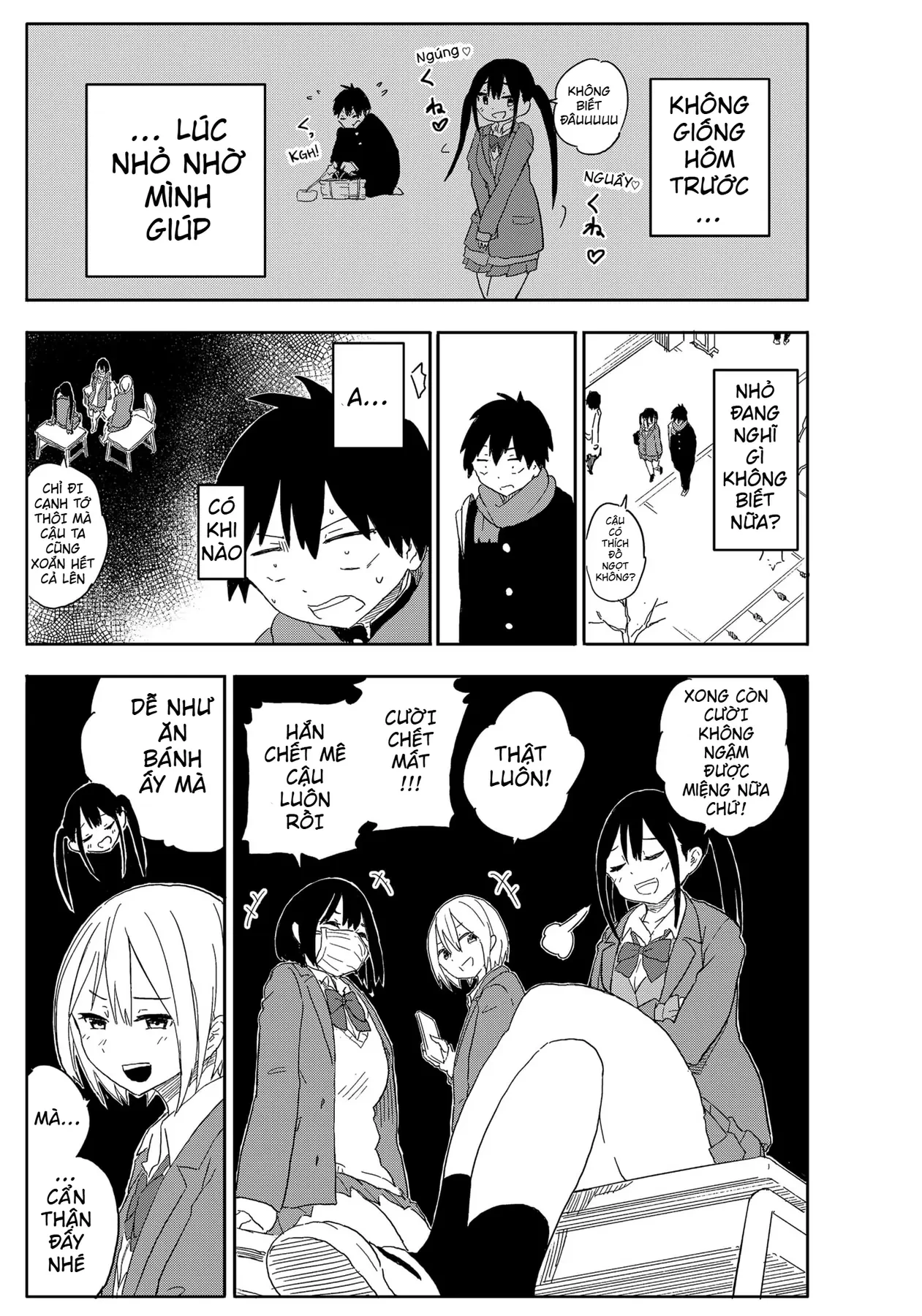 Dừng lại đi! Không mình đổ cậu mất !!! Chapter  2 - 11