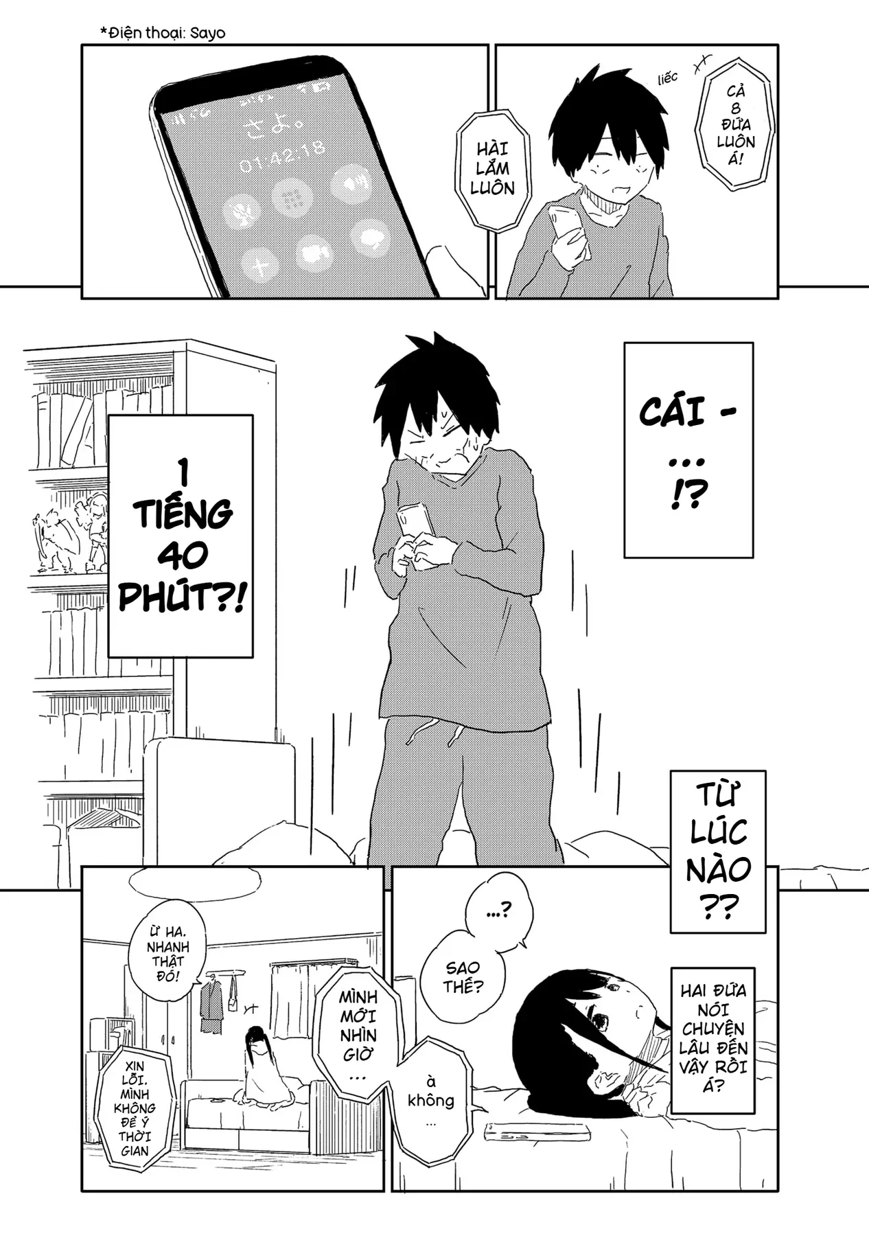 Dừng lại đi! Không mình đổ cậu mất !!! Chapter  3 - 10