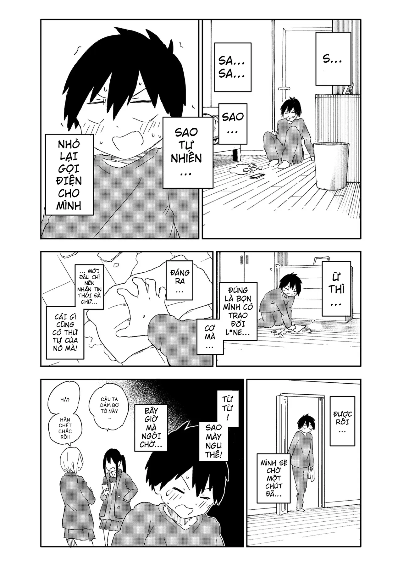 Dừng lại đi! Không mình đổ cậu mất !!! Chapter  3 - 17