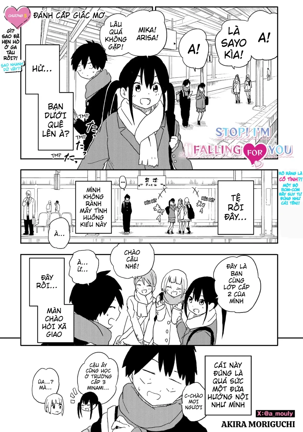 Dừng lại đi! Không mình đổ cậu mất !!! Chapter  5 - 14