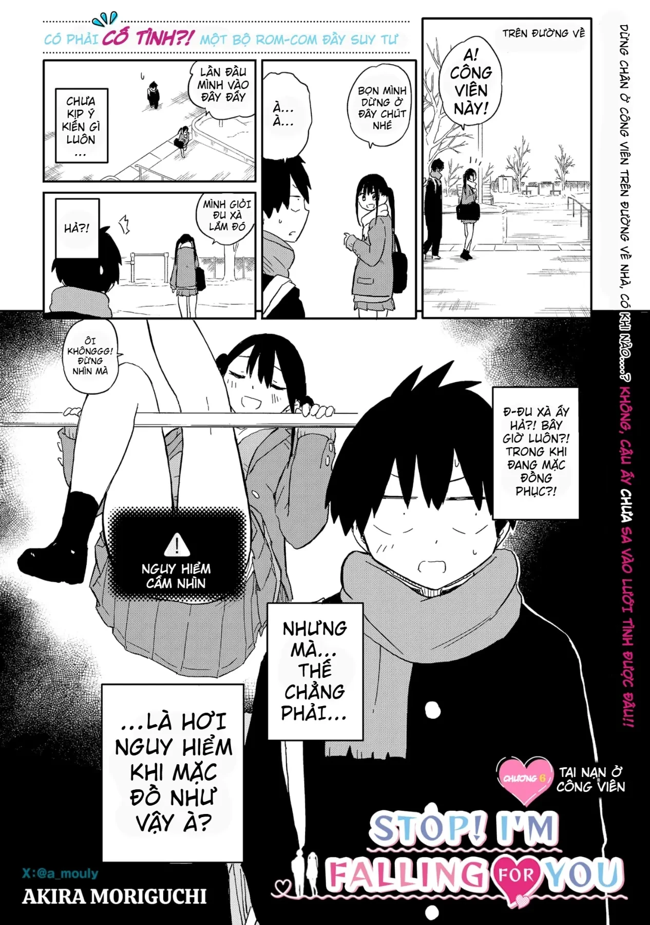 Dừng lại đi! Không mình đổ cậu mất !!! Chapter  6 - 3