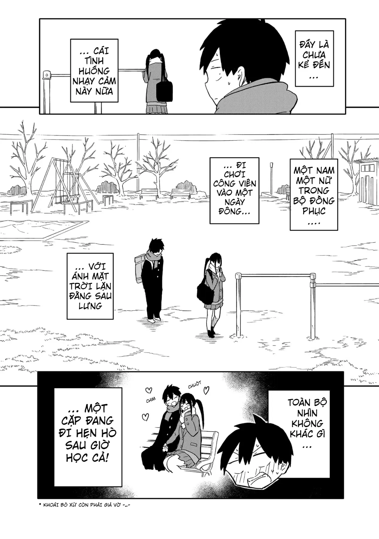 Dừng lại đi! Không mình đổ cậu mất !!! Chapter  6 - 4