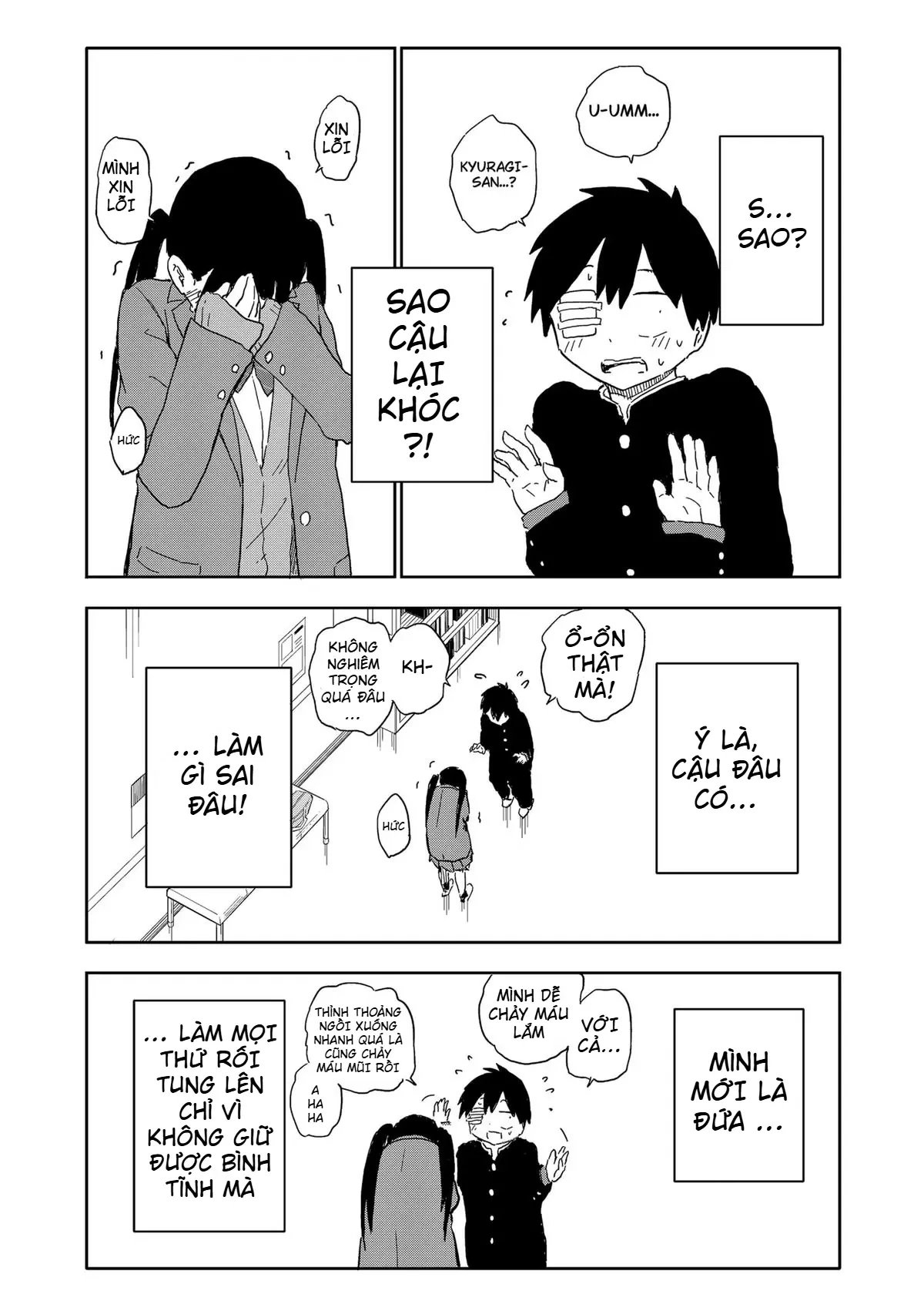 Dừng lại đi! Không mình đổ cậu mất !!! Chapter  7 - 20