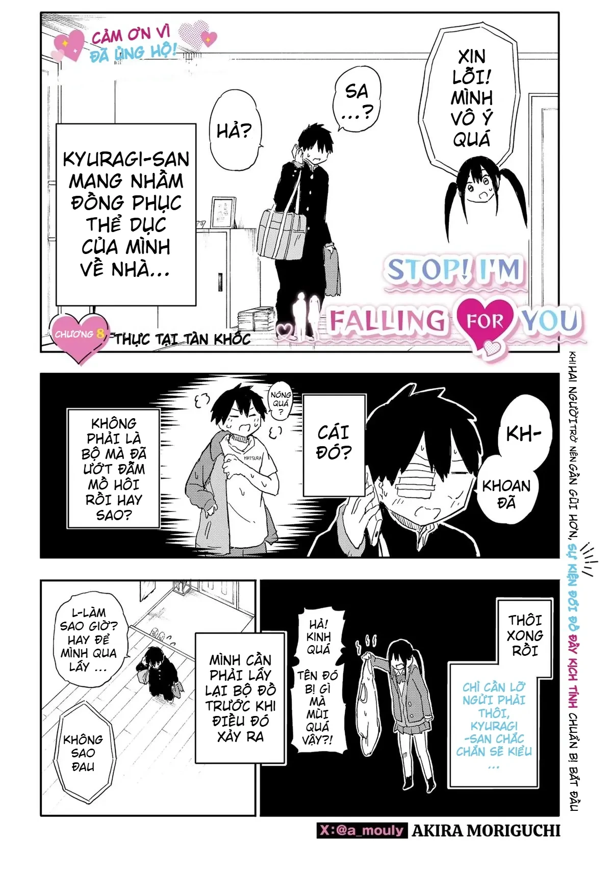 Dừng lại đi! Không mình đổ cậu mất !!! Chapter  8 - 3