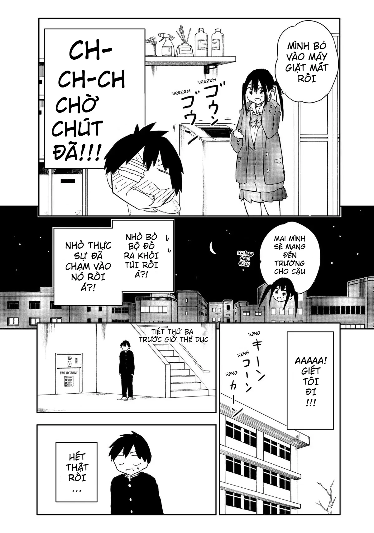 Dừng lại đi! Không mình đổ cậu mất !!! Chapter  8 - 4