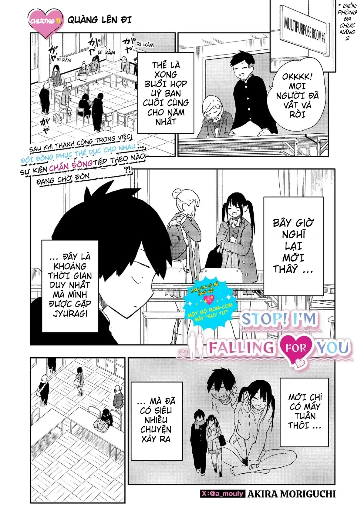 Dừng lại đi! Không mình đổ cậu mất !!! Chapter  9 - 16