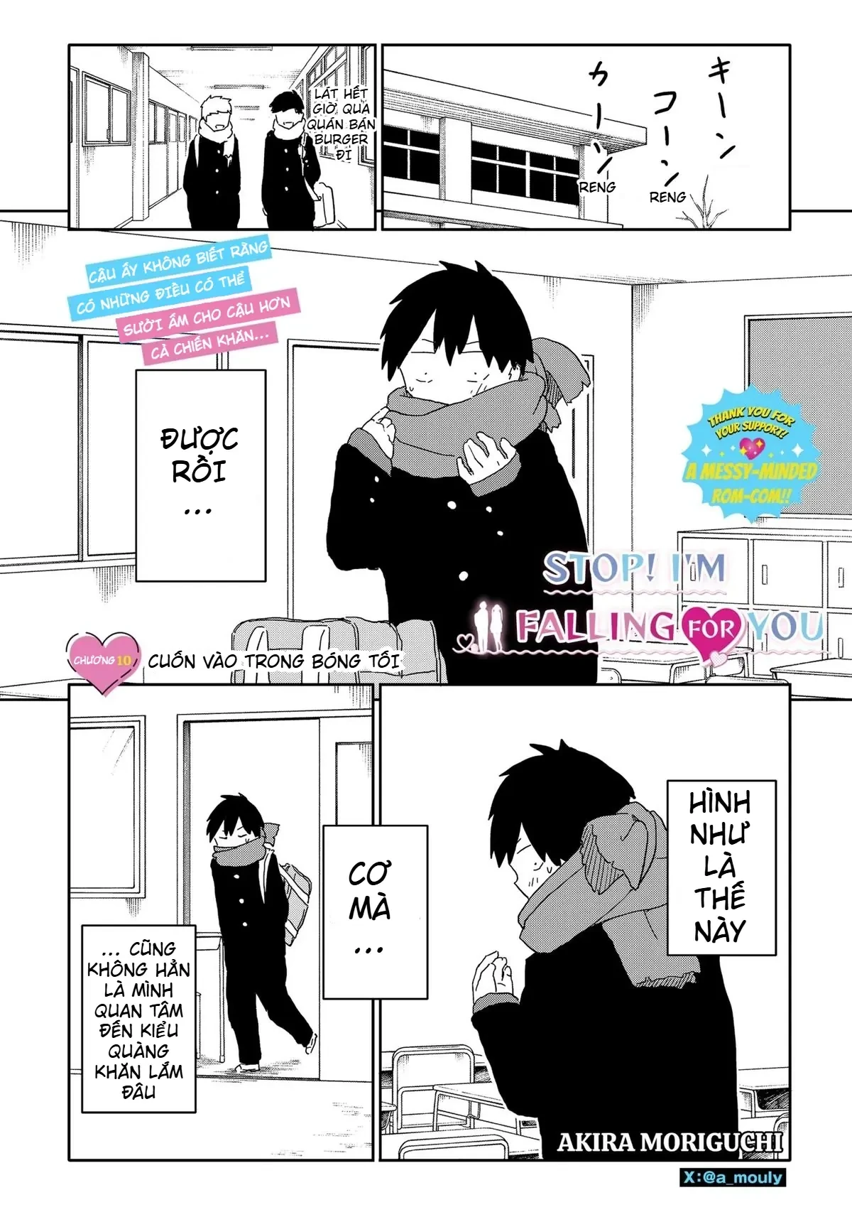 Dừng lại đi! Không mình đổ cậu mất !!! Chapter  10 - 16