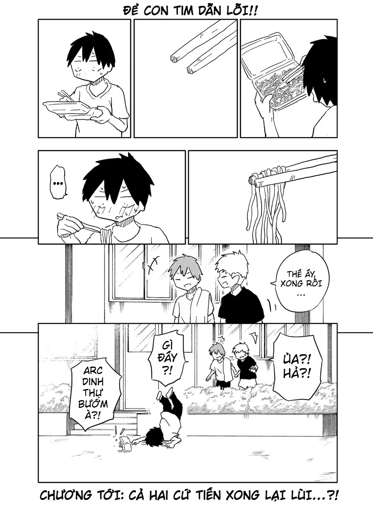 Dừng lại đi! Không mình đổ cậu mất !!! Chapter  22 - 12