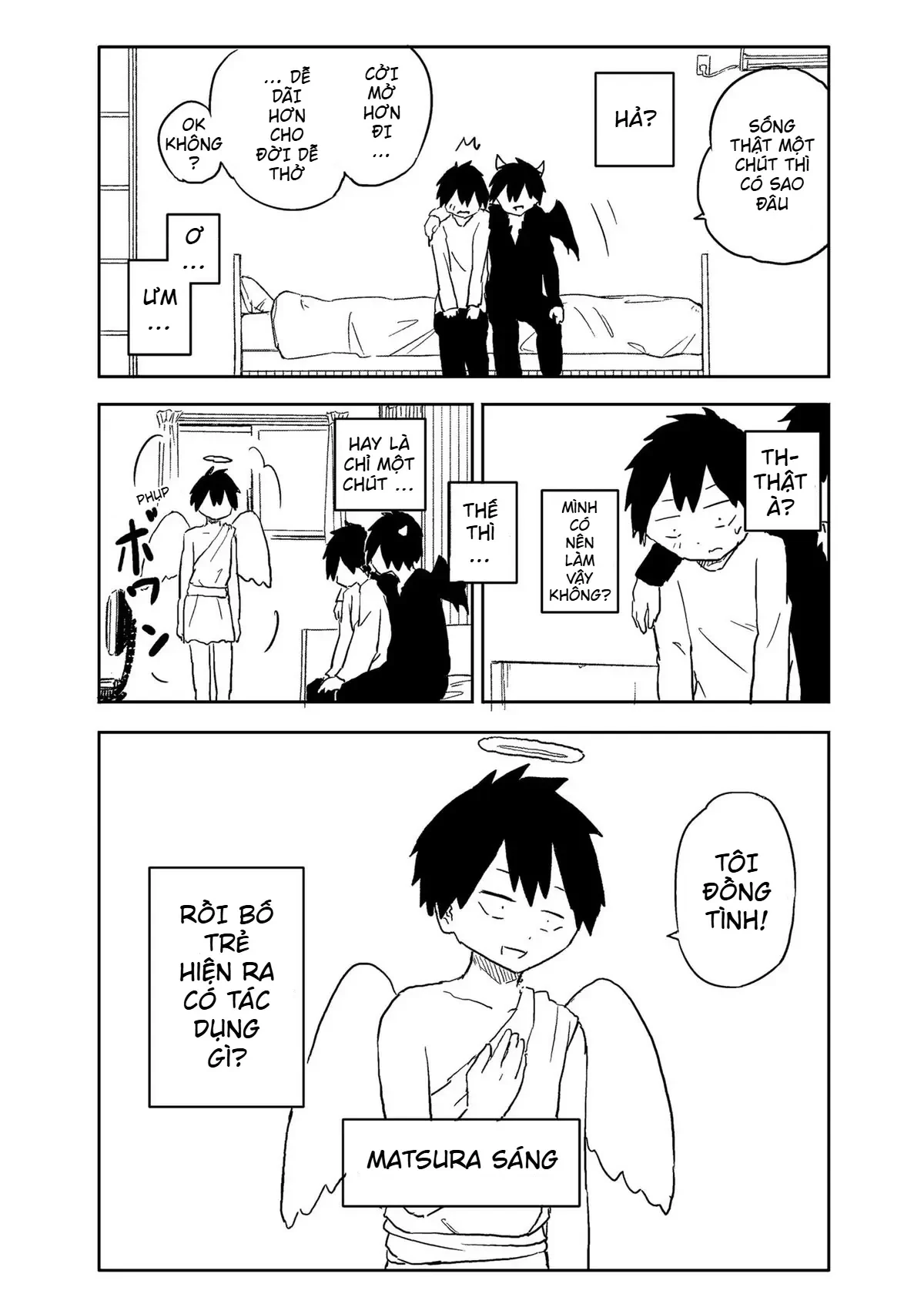 Dừng lại đi! Không mình đổ cậu mất !!! Chapter  25 - 19