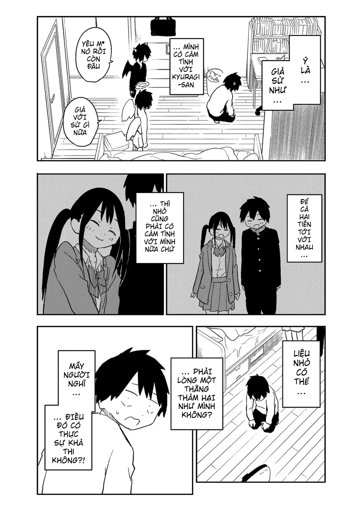 Dừng lại đi! Không mình đổ cậu mất !!! Chapter  25 - 21