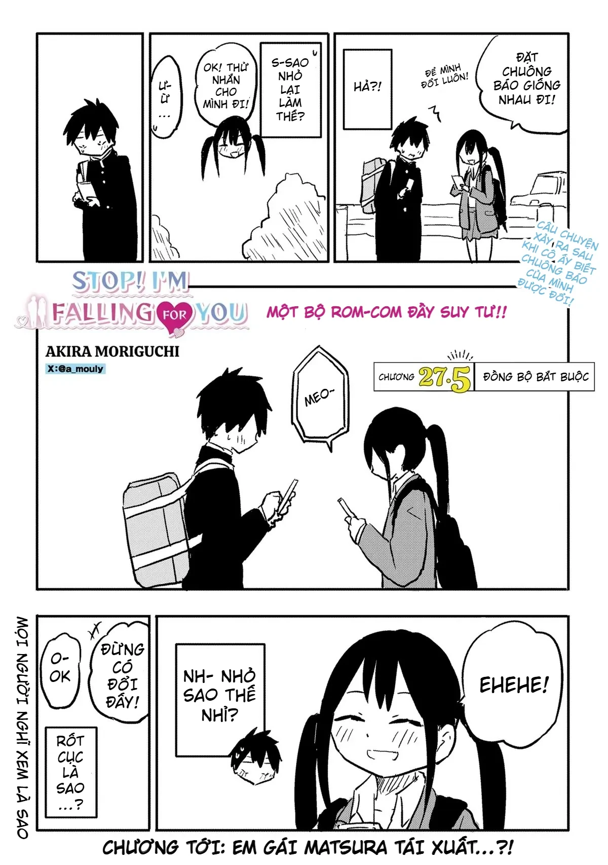 Dừng lại đi! Không mình đổ cậu mất !!! Chapter  27.5 - 6