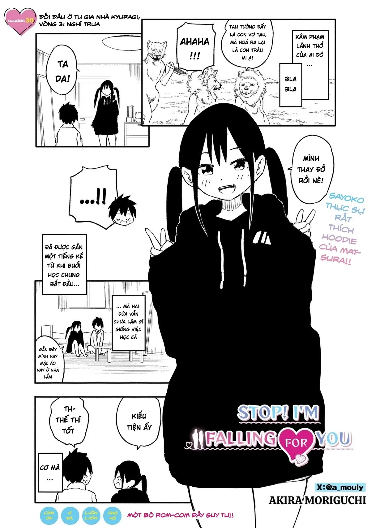 Dừng lại đi! Không mình đổ cậu mất !!! Chapter  30 - 2