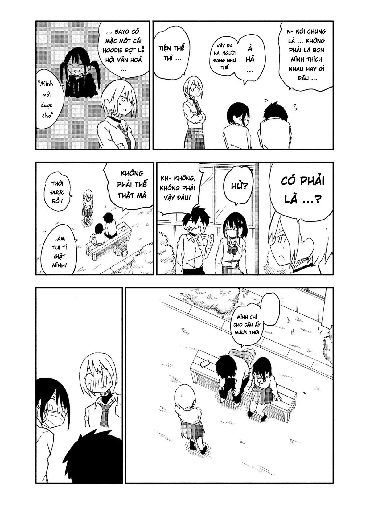 Dừng lại đi! Không mình đổ cậu mất !!! Chapter  33 - 8