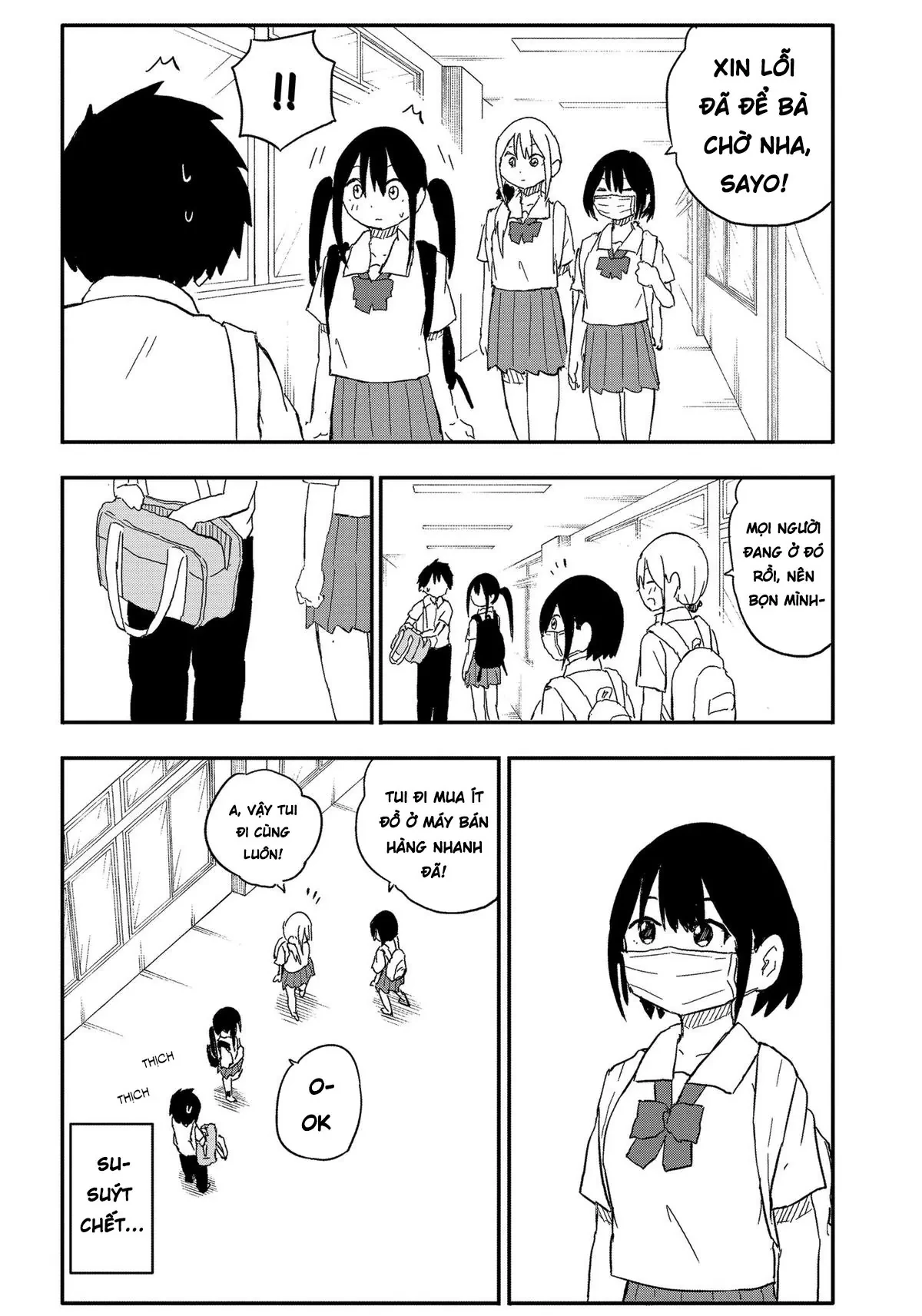 Dừng lại đi! Không mình đổ cậu mất !!! Chapter  38 - 12