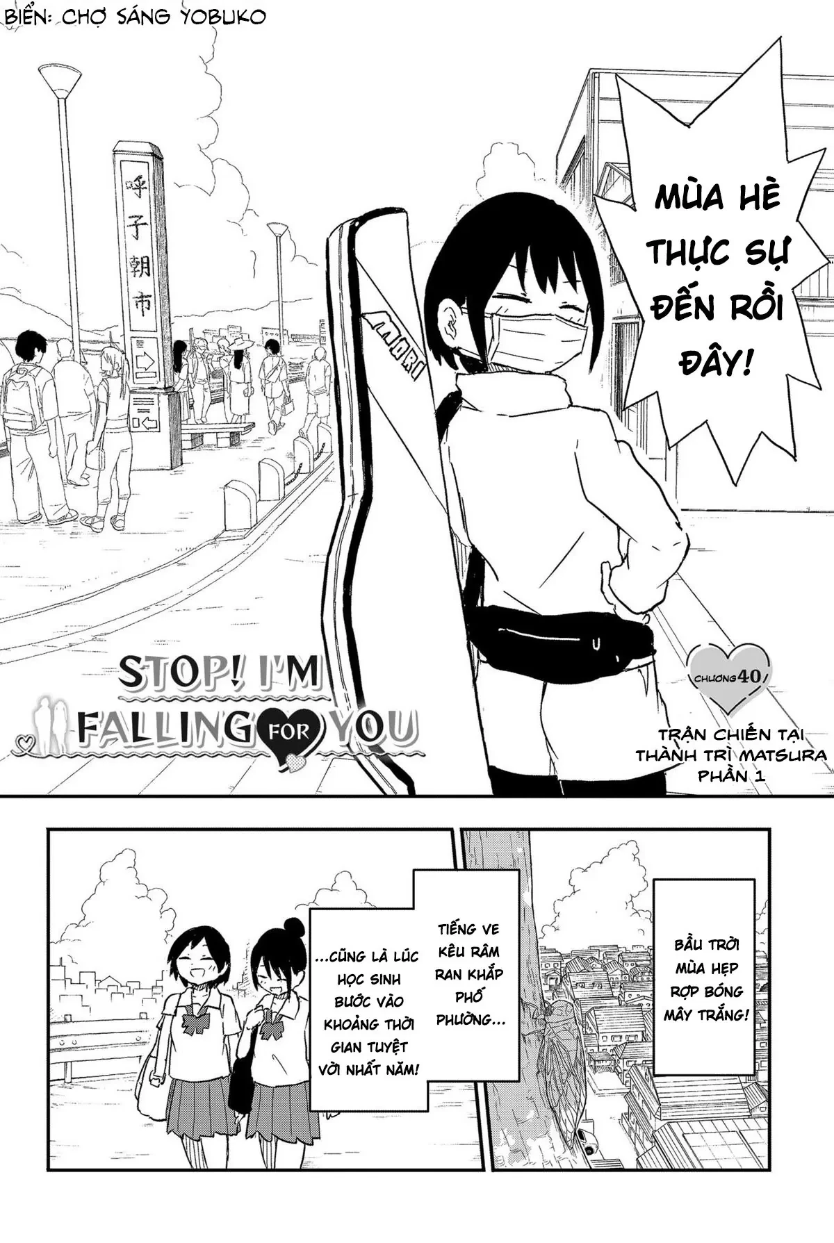 Dừng lại đi! Không mình đổ cậu mất !!! Chapter  40 - 2