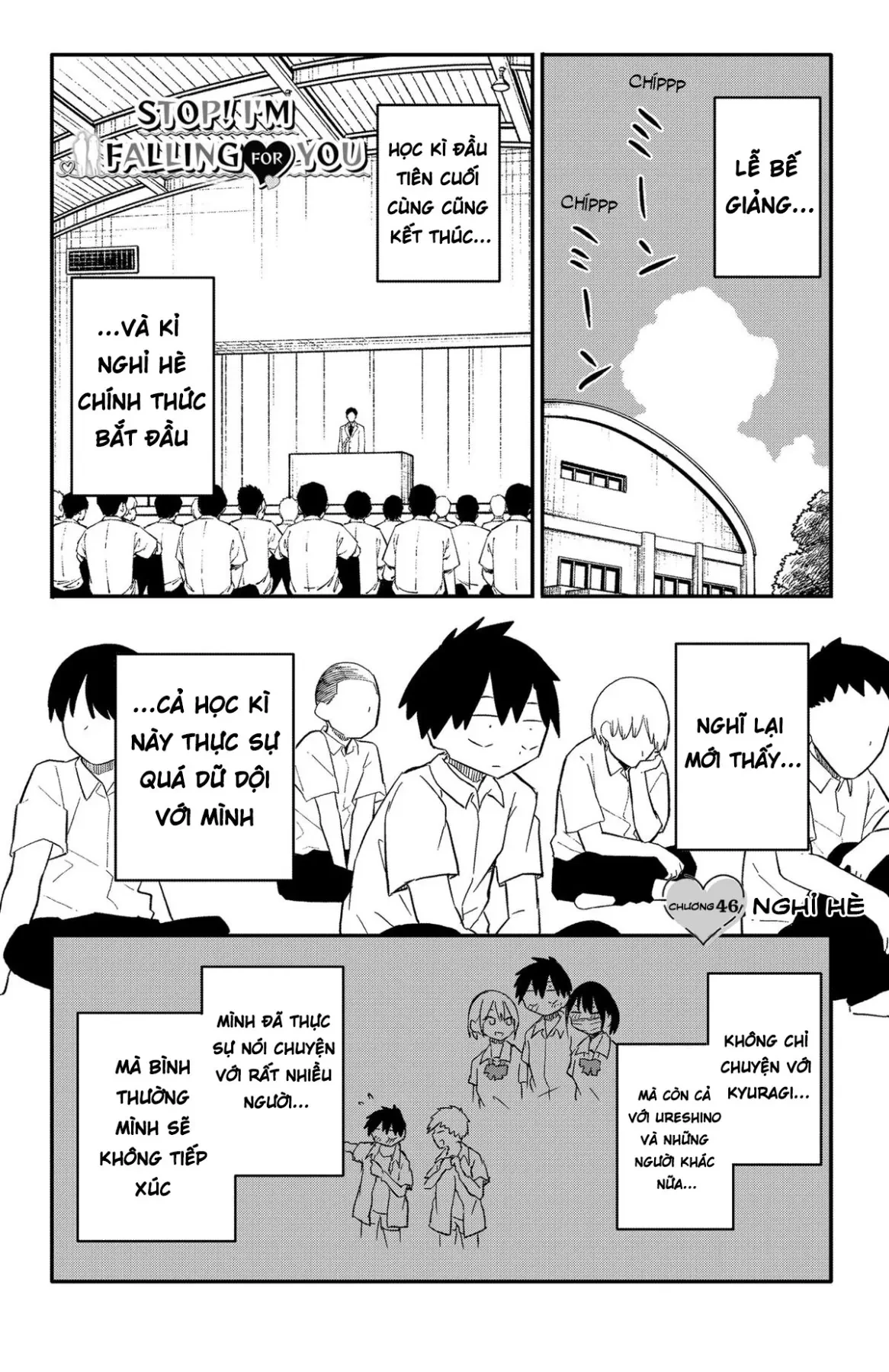 Dừng lại đi! Không mình đổ cậu mất !!! Chapter  46 - 2