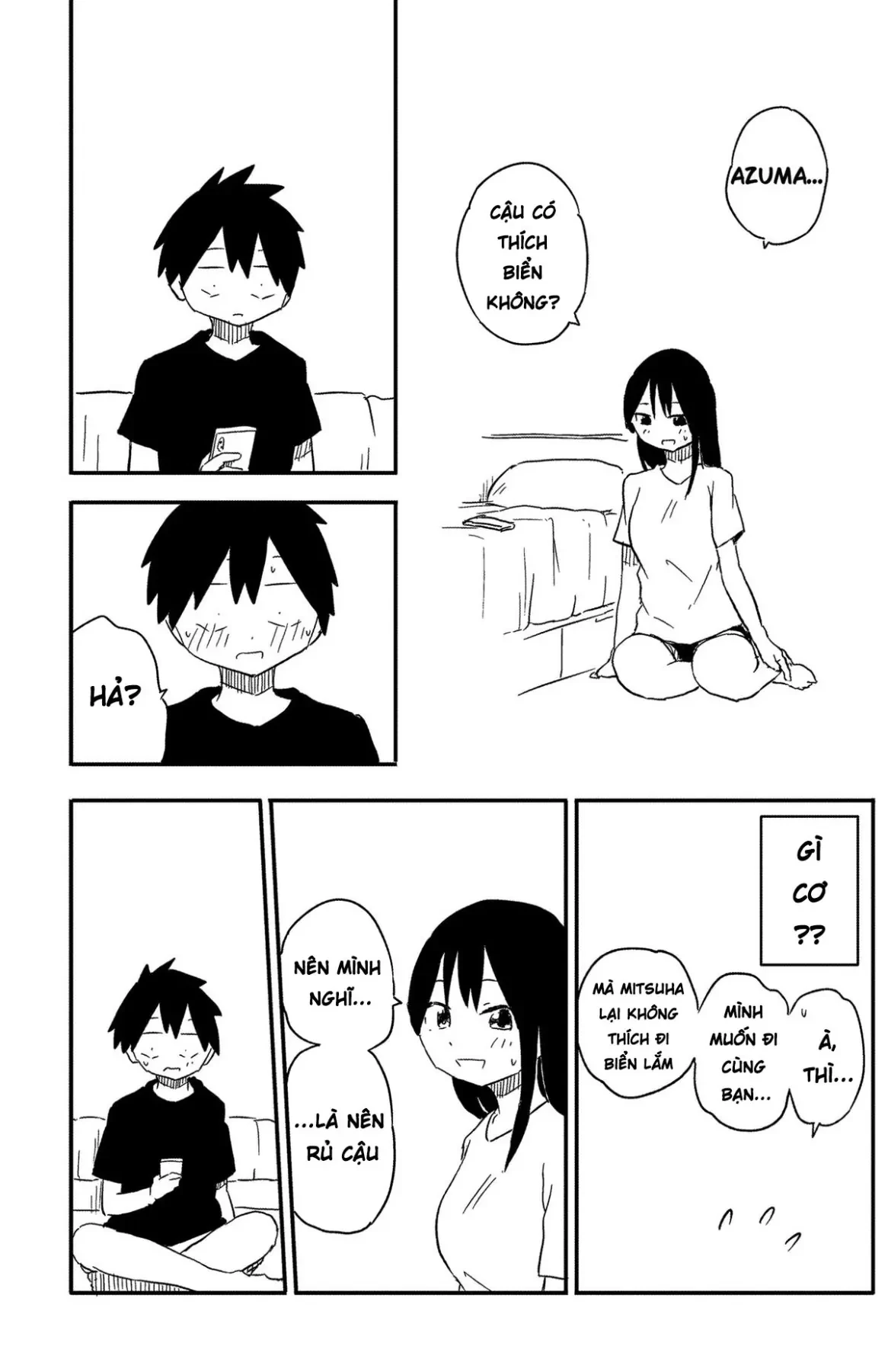 Dừng lại đi! Không mình đổ cậu mất !!! Chapter  46 - 8