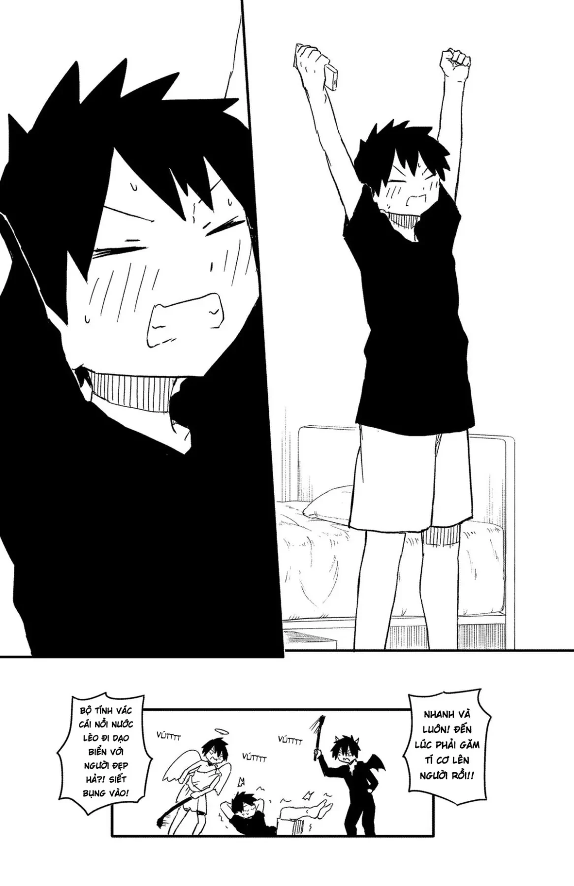 Dừng lại đi! Không mình đổ cậu mất !!! Chapter  46 - 11