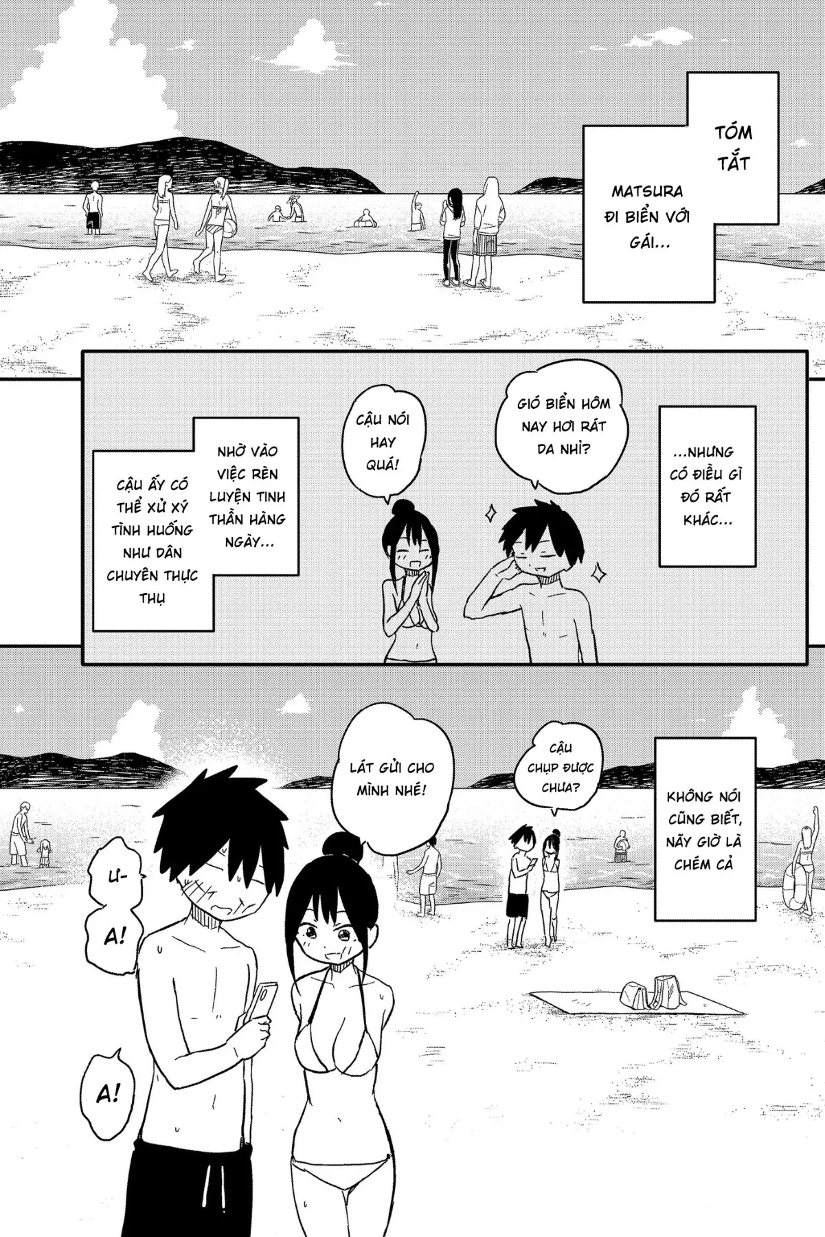 Dừng lại đi! Không mình đổ cậu mất !!! Chapter  49 - 3