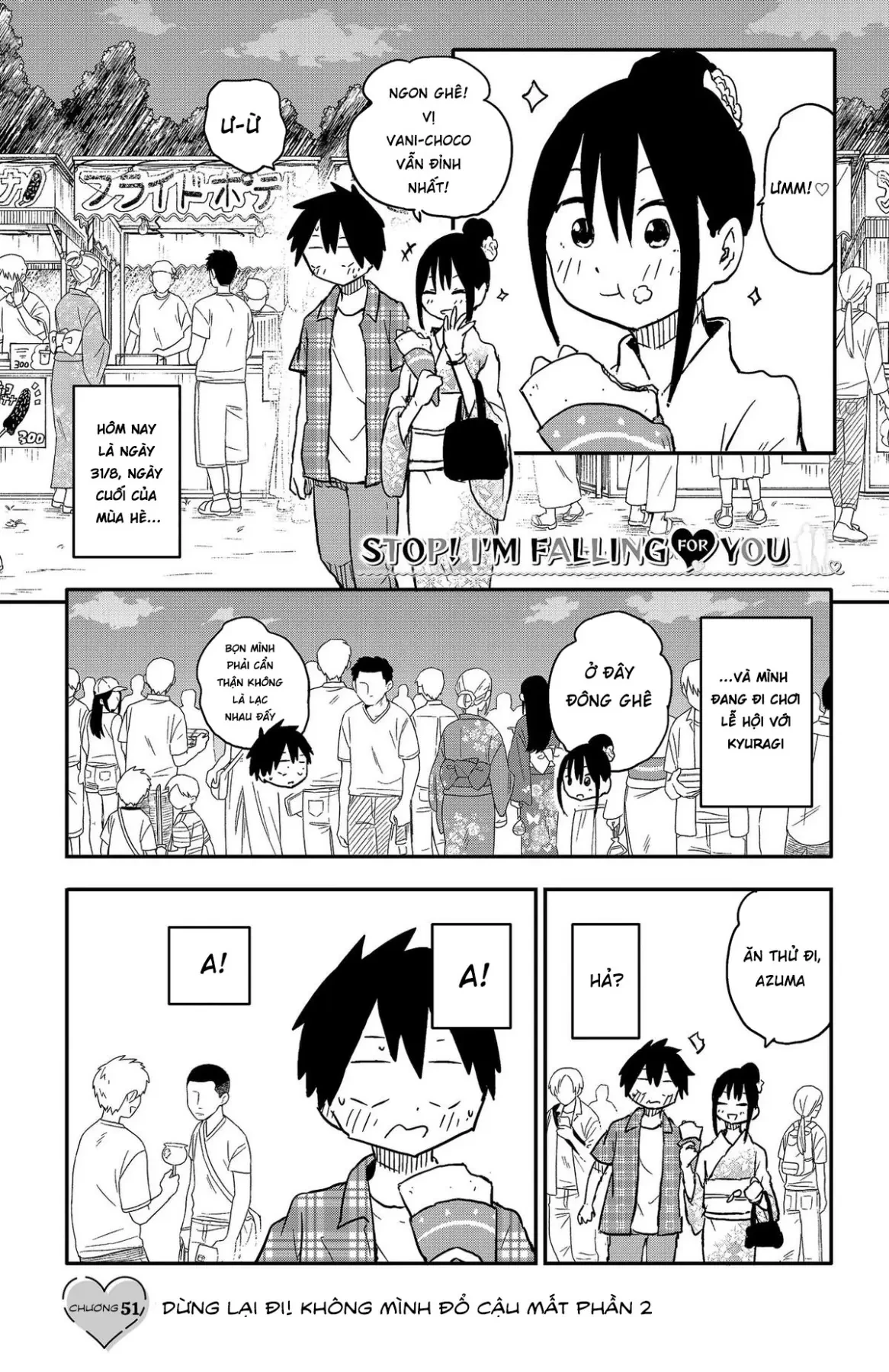 Dừng lại đi! Không mình đổ cậu mất !!! Chapter  51 - 2