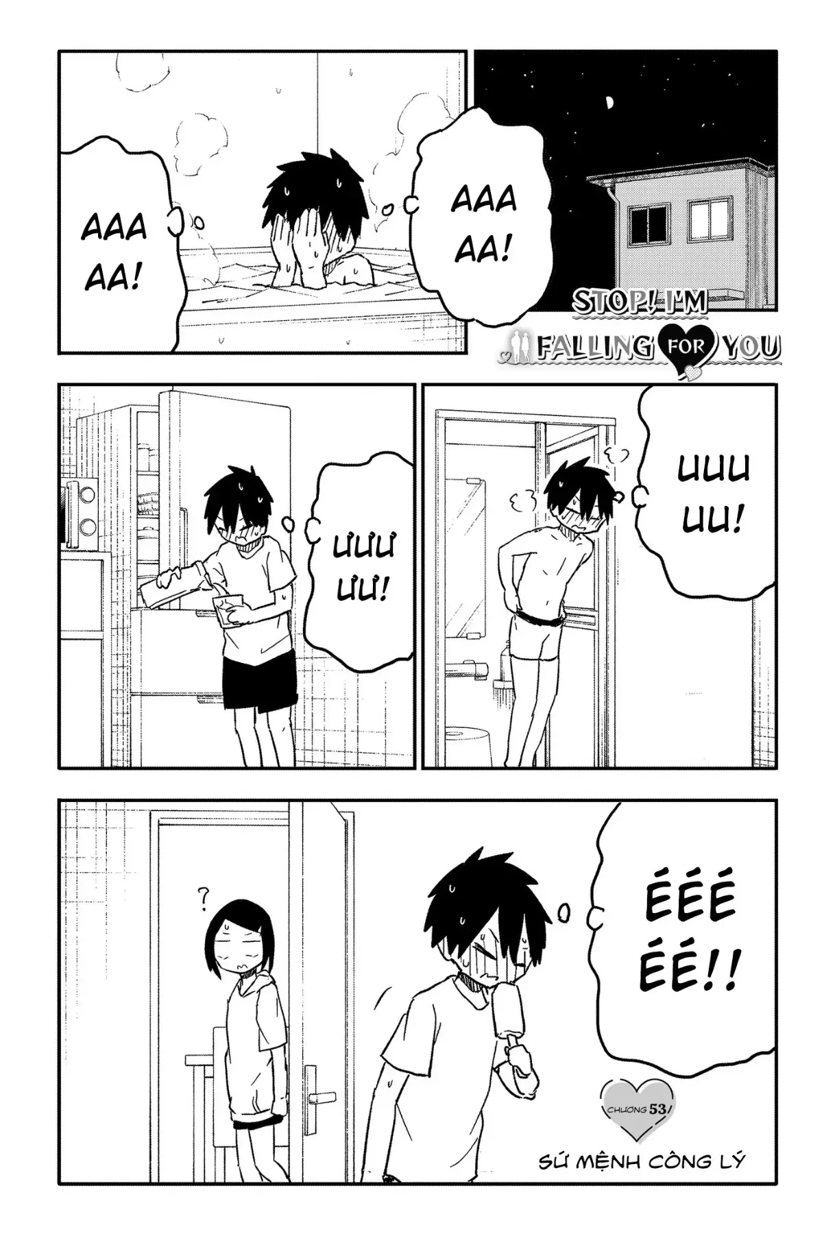 Dừng lại đi! Không mình đổ cậu mất !!! Chapter  53 - 2