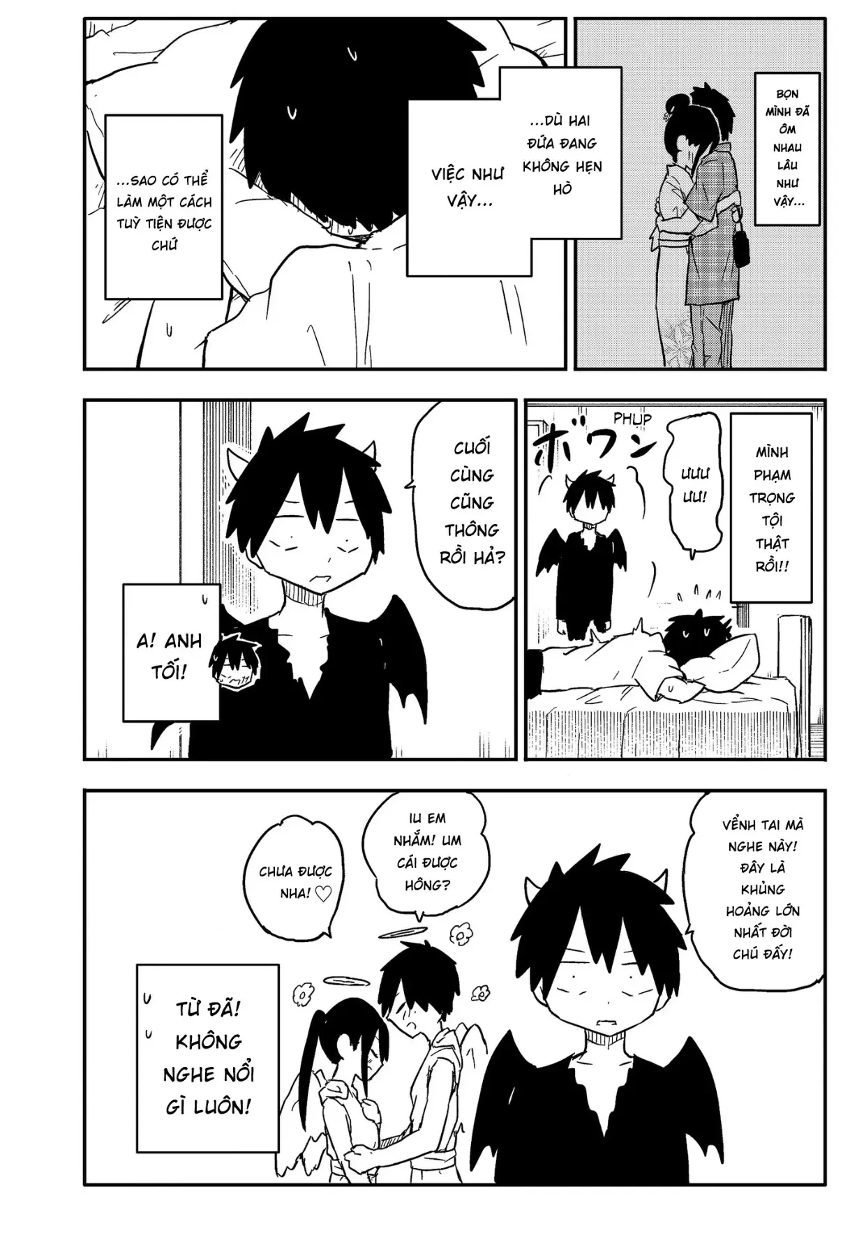 Dừng lại đi! Không mình đổ cậu mất !!! Chapter  53 - 4
