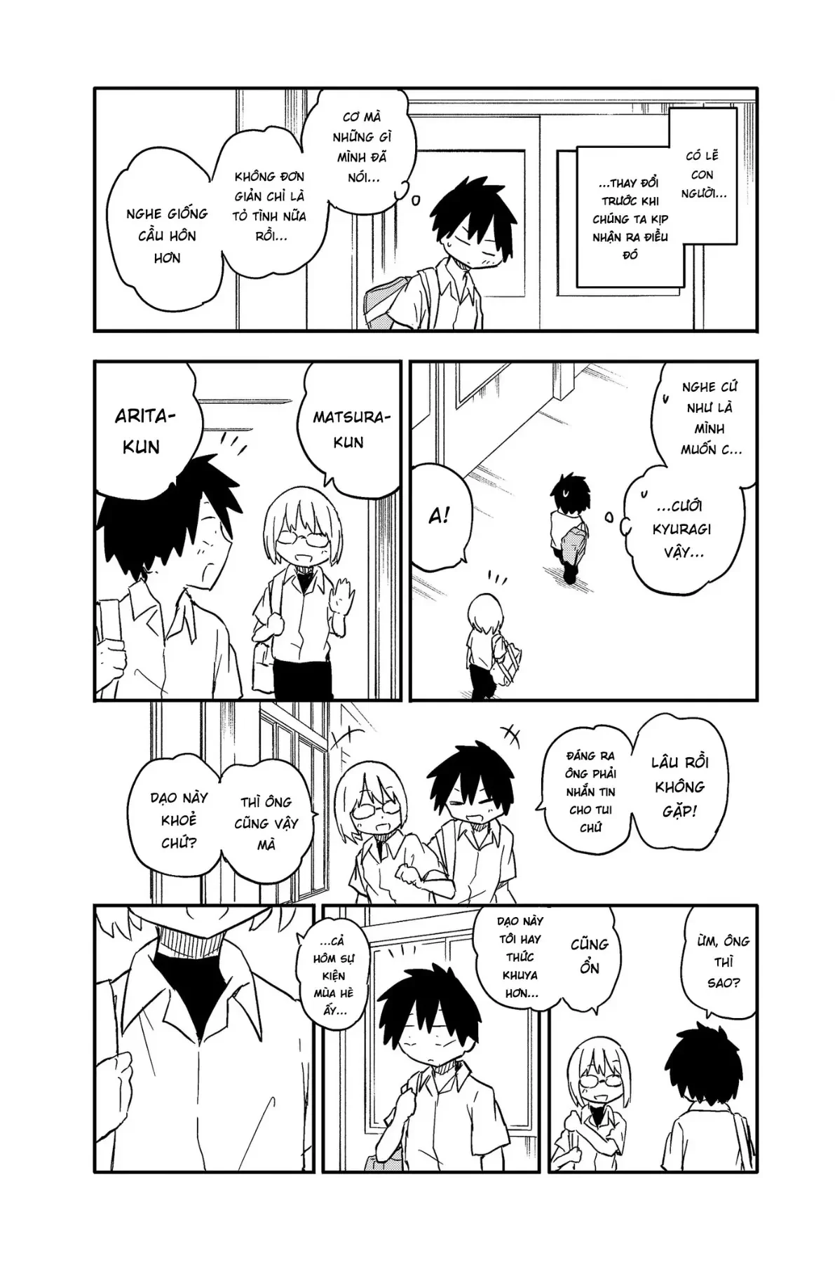 Dừng lại đi! Không mình đổ cậu mất !!! Chapter  54 - 5