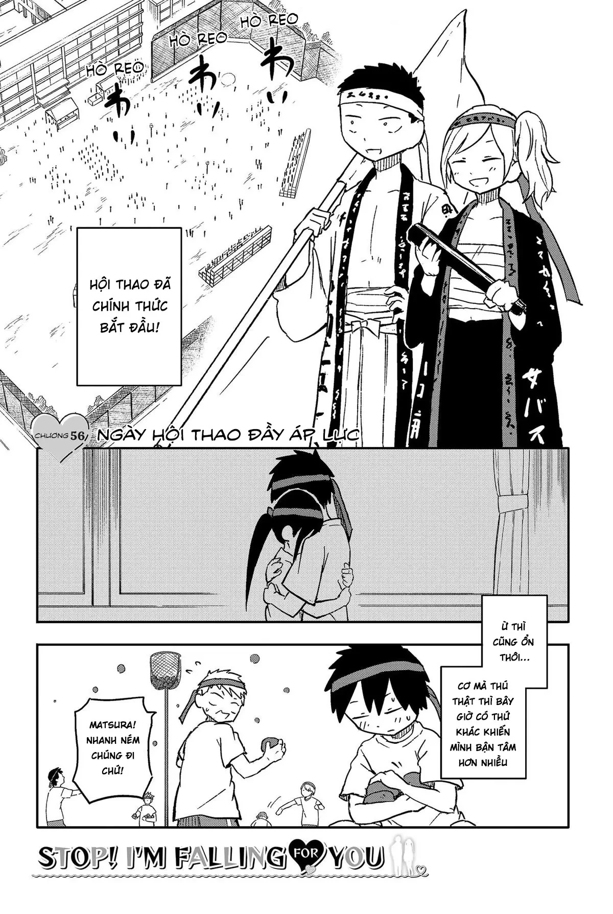Dừng lại đi! Không mình đổ cậu mất !!! Chapter  56 - 2