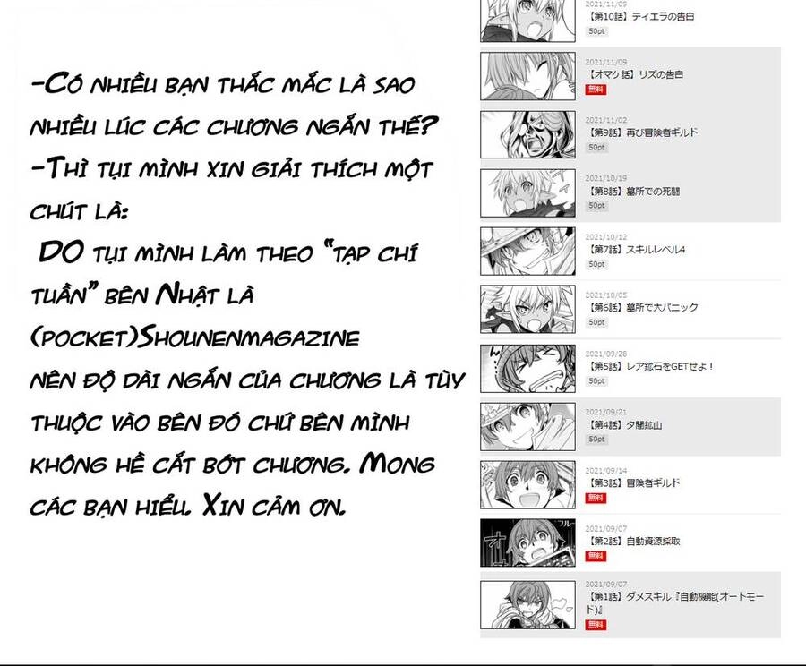 Kỹ Năng Vô Dụng [Auto Mode] Bỗng Dưng Thức Tỉnh ~ Hả, Tổ Đội Trinh Sát Mấy Người, Chẳng Phải Đã Nói Chapter 8 - 2