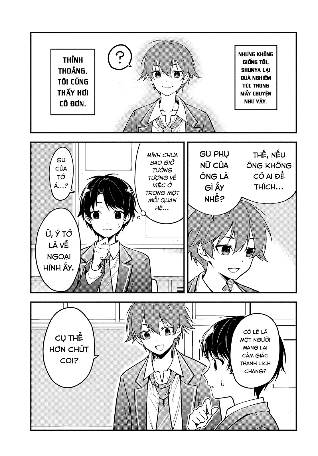 Cô Nàng Yankee Shimizu-san Bàn Bên Đã Nhuộm Tóc Đen Mất Rồi Chapter  1 - 8