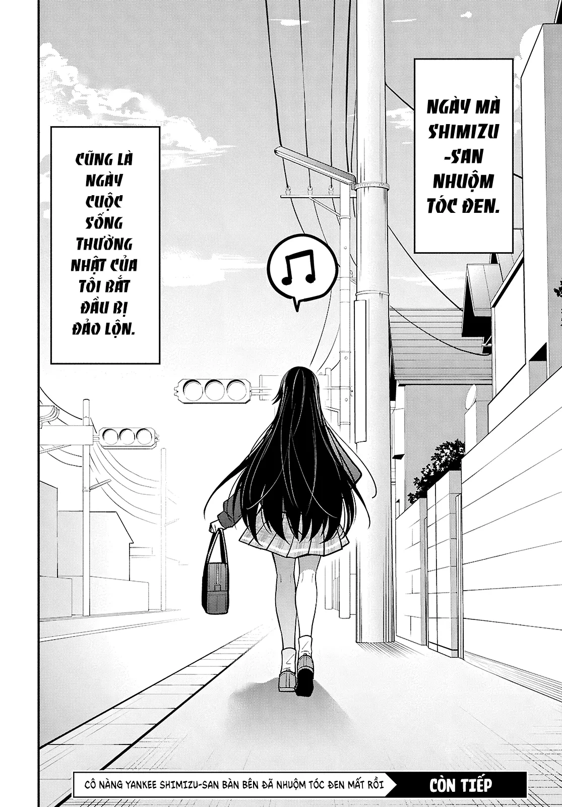 Cô Nàng Yankee Shimizu-san Bàn Bên Đã Nhuộm Tóc Đen Mất Rồi Chapter  1 - 34