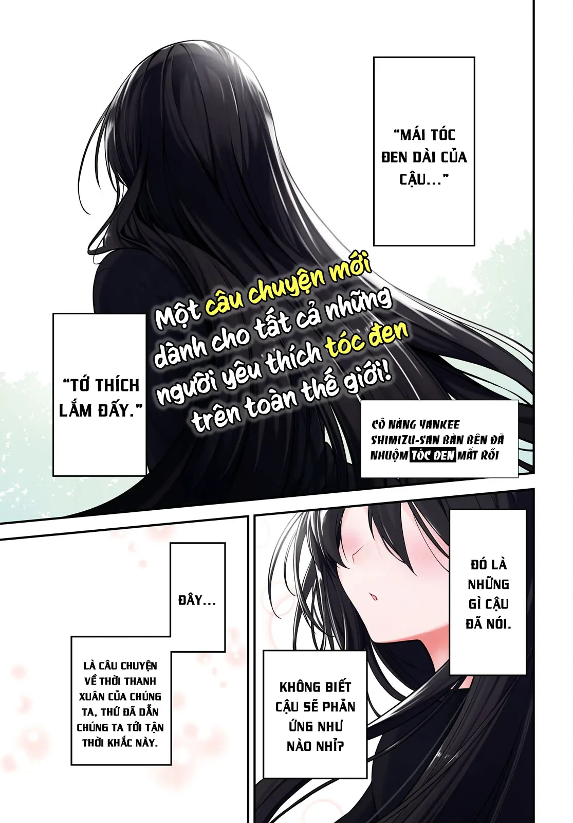 Cô Nàng Yankee Shimizu-san Bàn Bên Đã Nhuộm Tóc Đen Mất Rồi Chapter  1 - 36