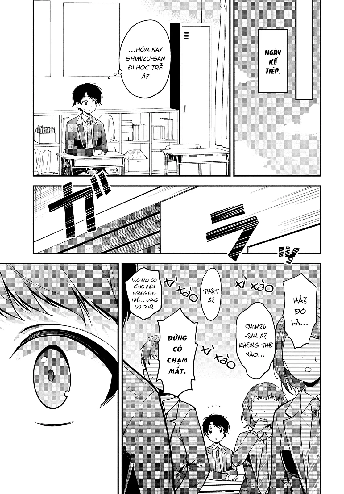 Cô Nàng Yankee Shimizu-san Bàn Bên Đã Nhuộm Tóc Đen Mất Rồi Chapter  1 - 44